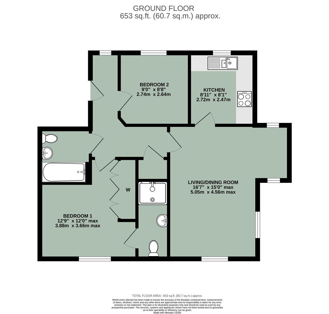 7, Windsor Drive, Wallingford floorplan