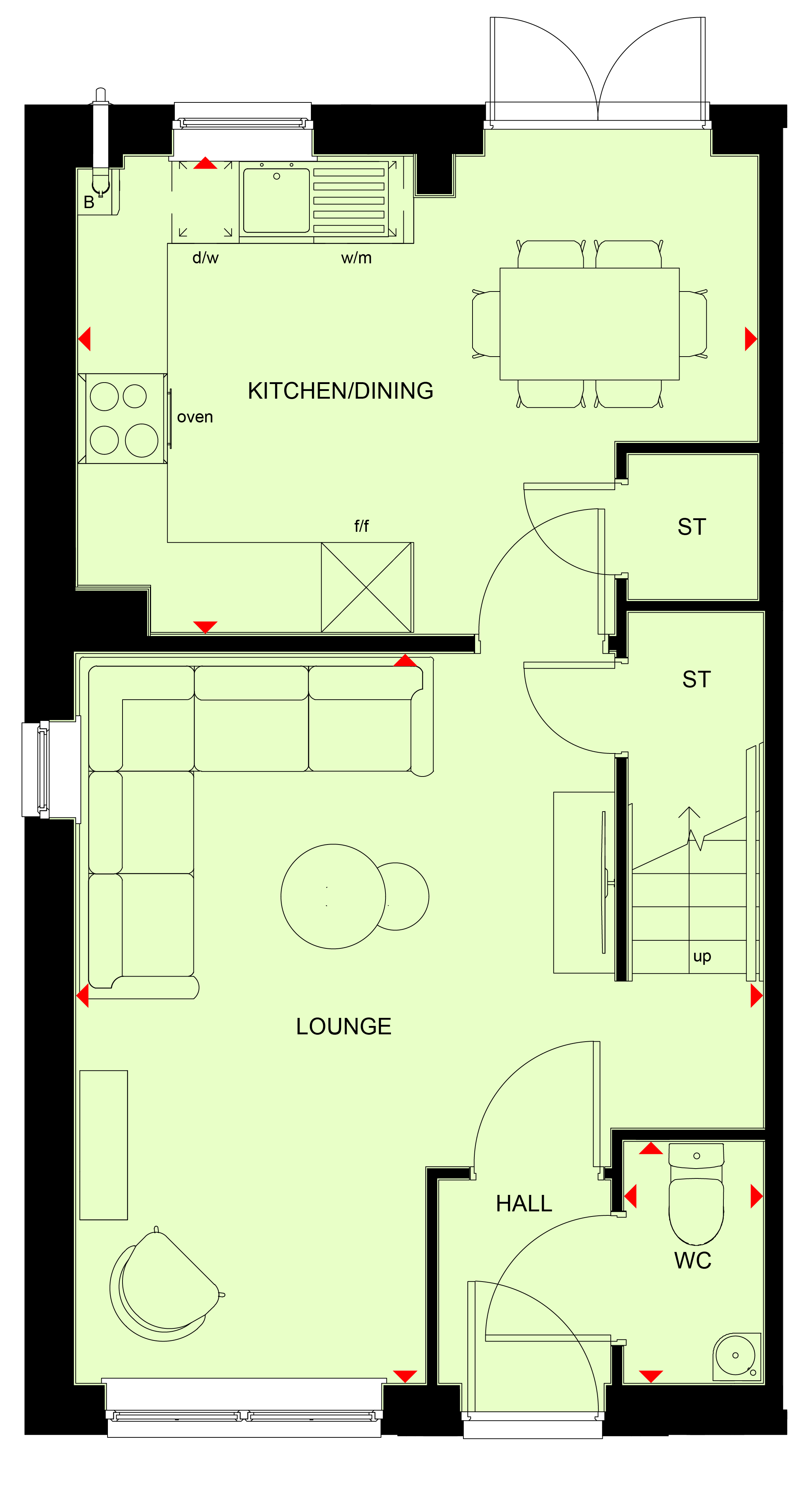Crediton Road, Okehampton floorplan
