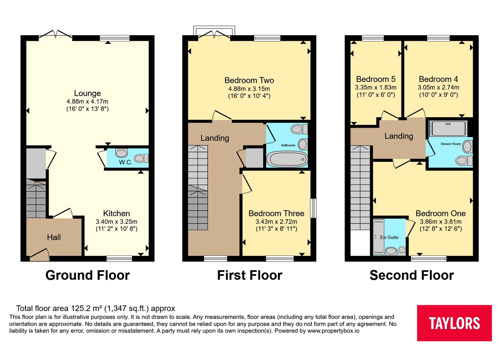 15, Fossett Grove, Bedfordshire floorplan
