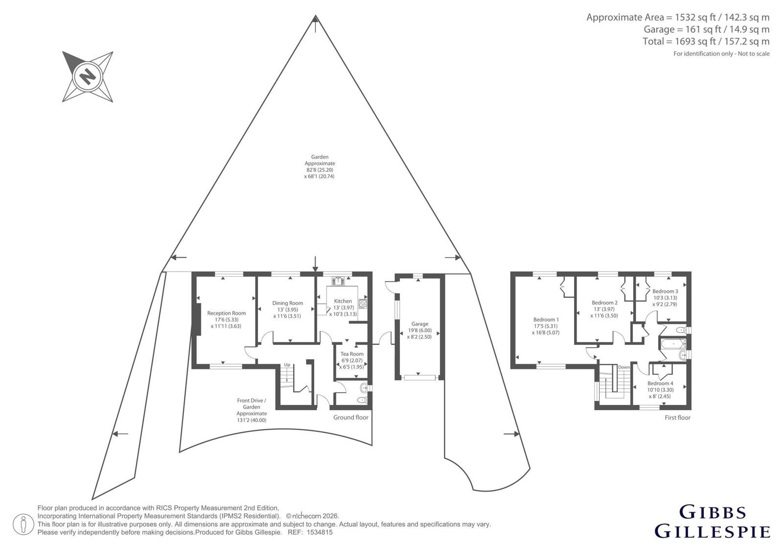 Swakeleys Road, Uxbridge floorplan