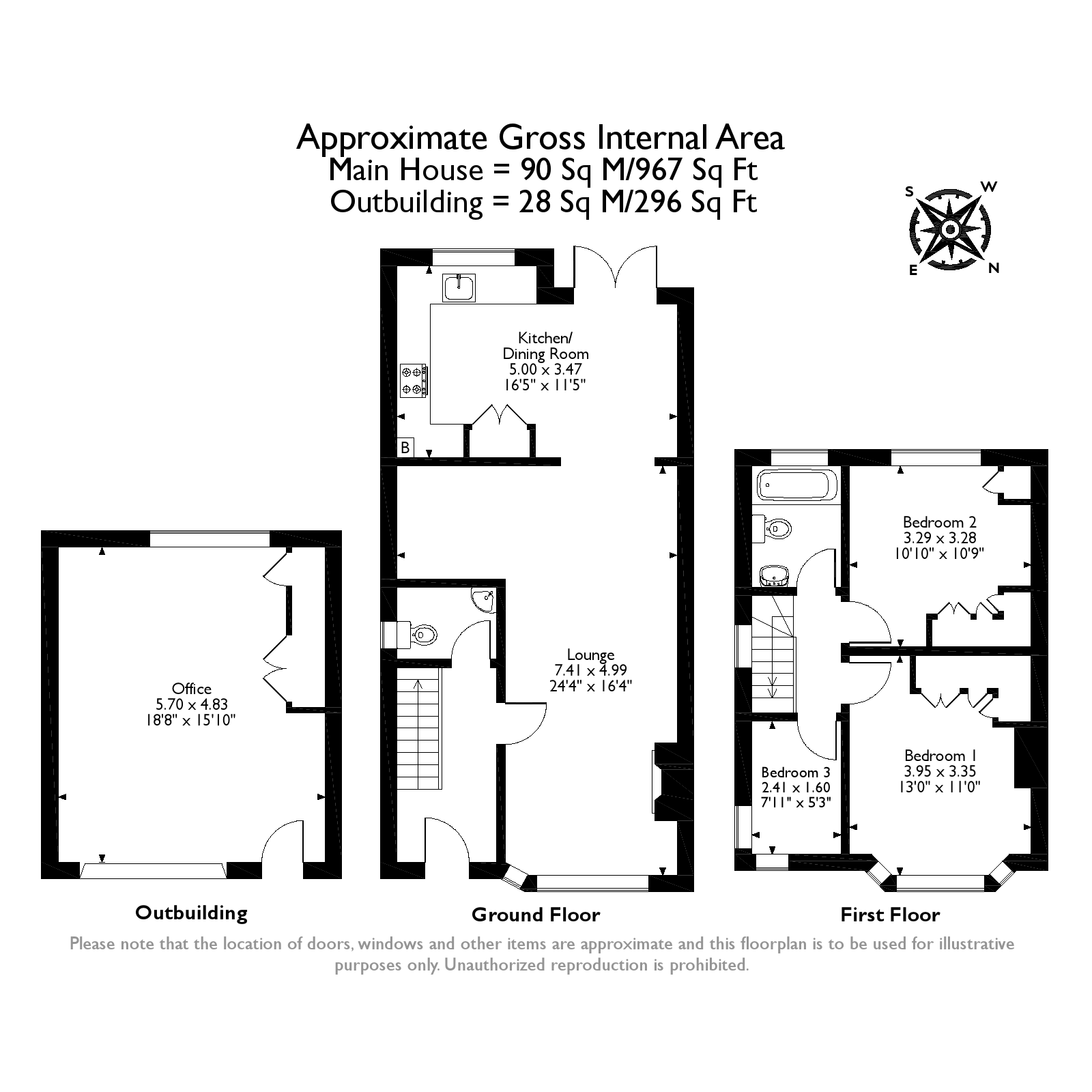 3 Bedrooms End terrace house for sale in Garden Road, Walton-On-Thames KT12
