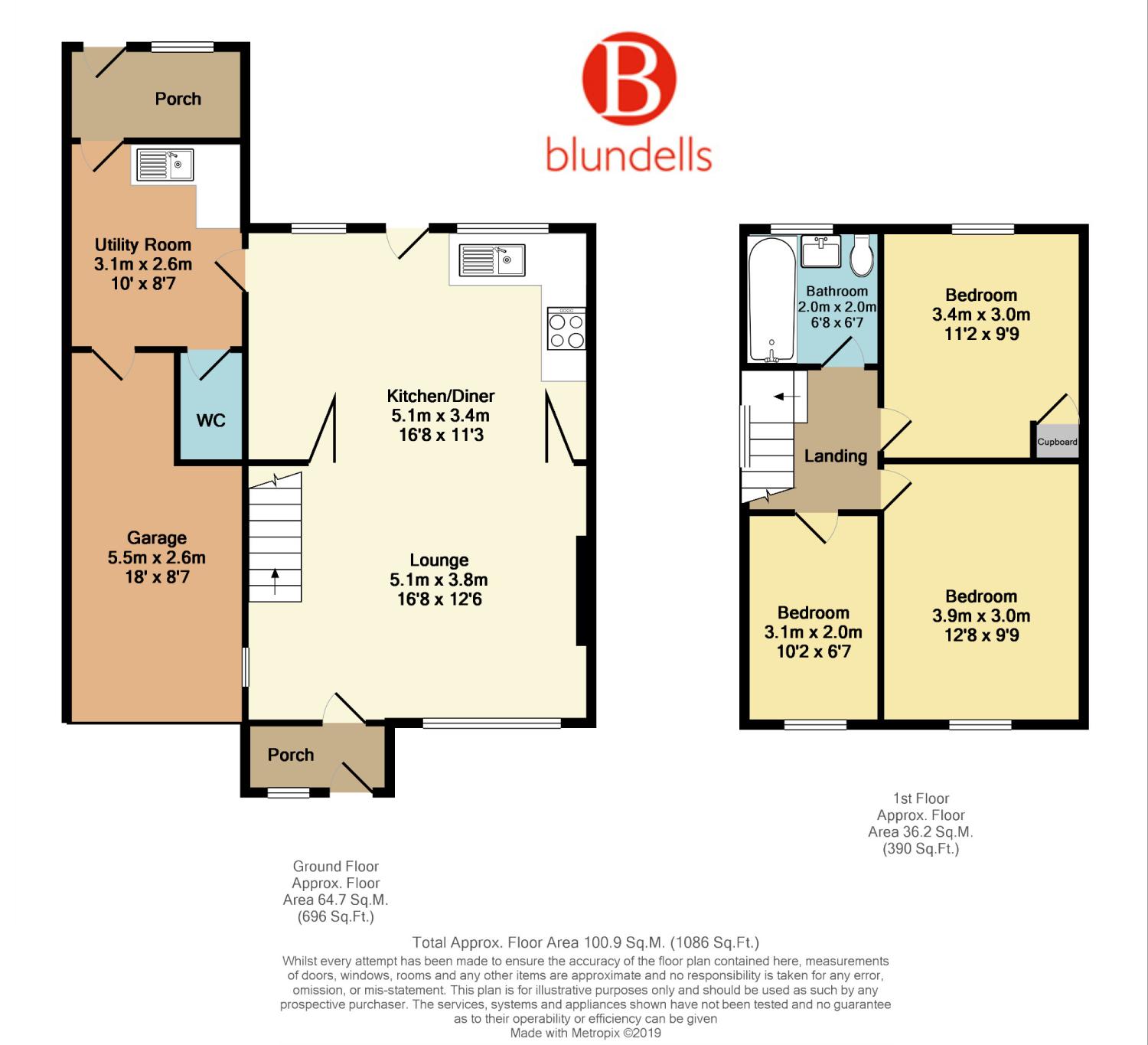 3 Bedrooms Semi-detached house for sale in Totley Grange Close, Sheffield, South Yorkshire S17