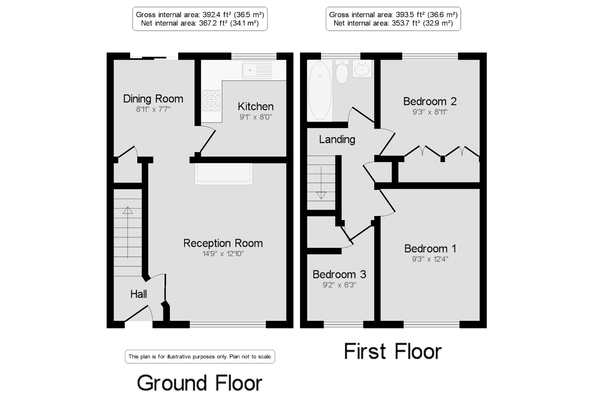 3 Bedrooms Terraced house for sale in Manor End, Uckfield, East Sussex, . TN22