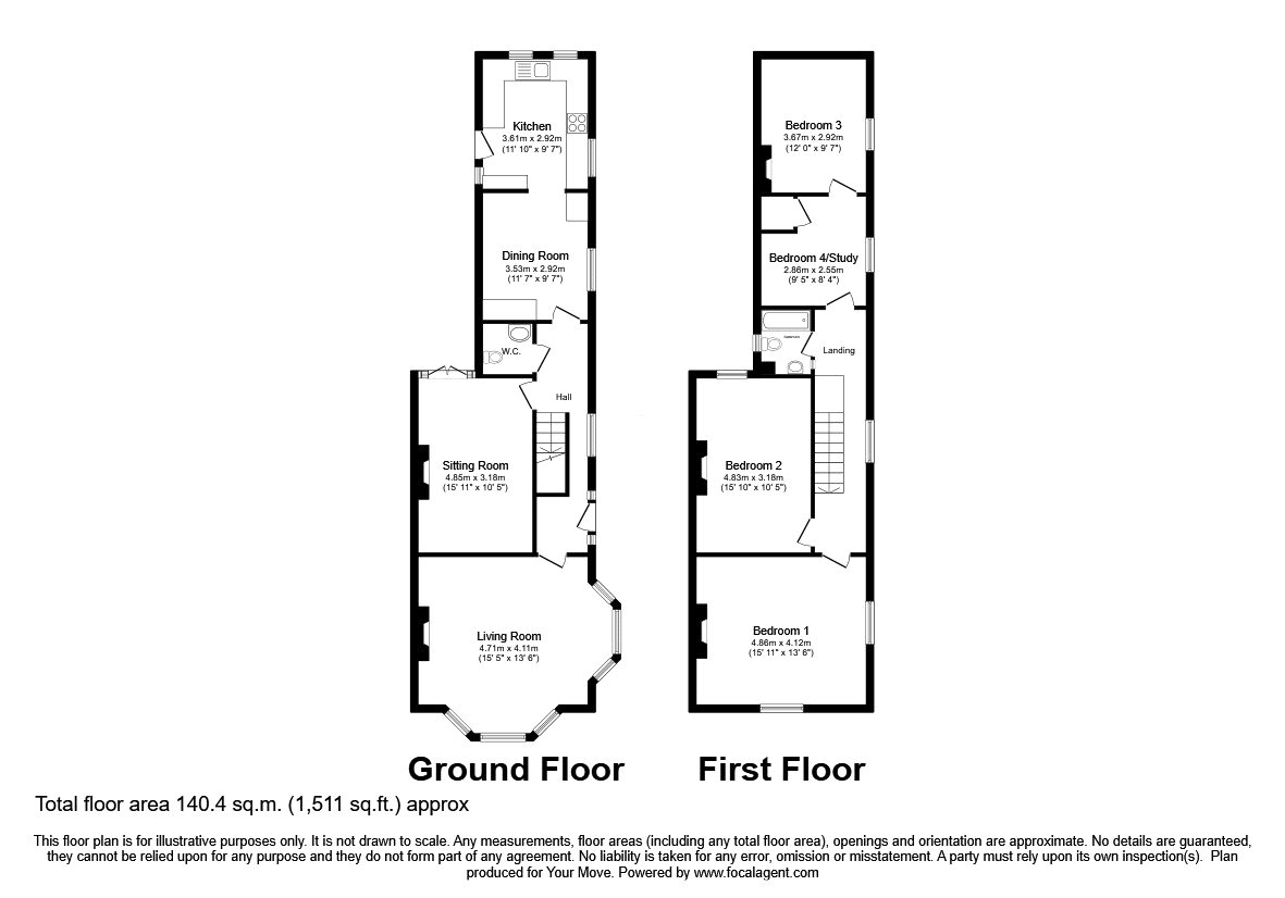 53, Oakhurst Road, Shropshire floorplan