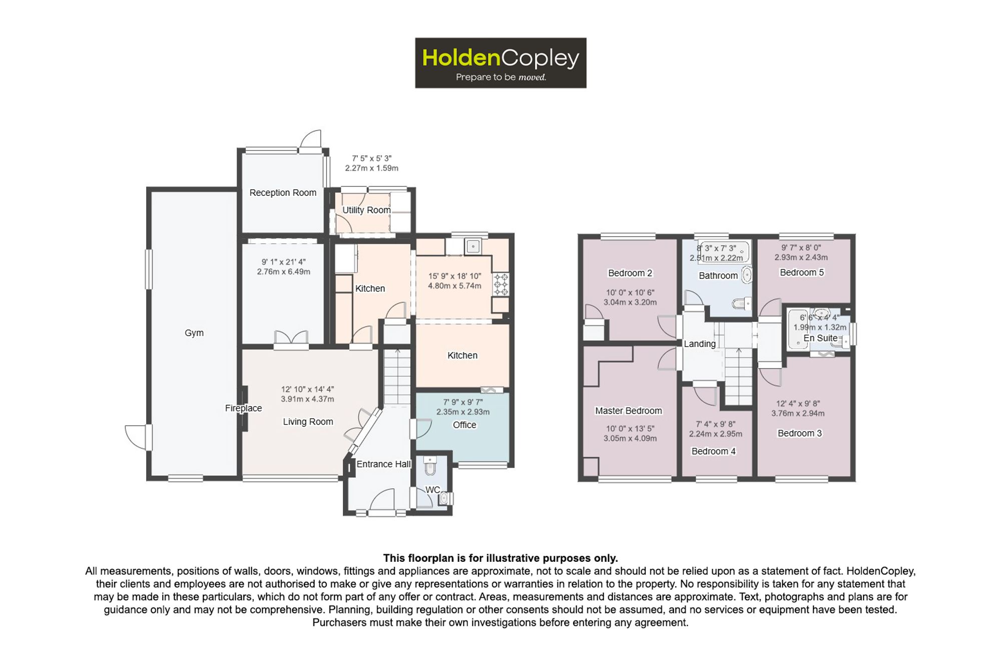 39 The Hollows, Nottingham floorplan