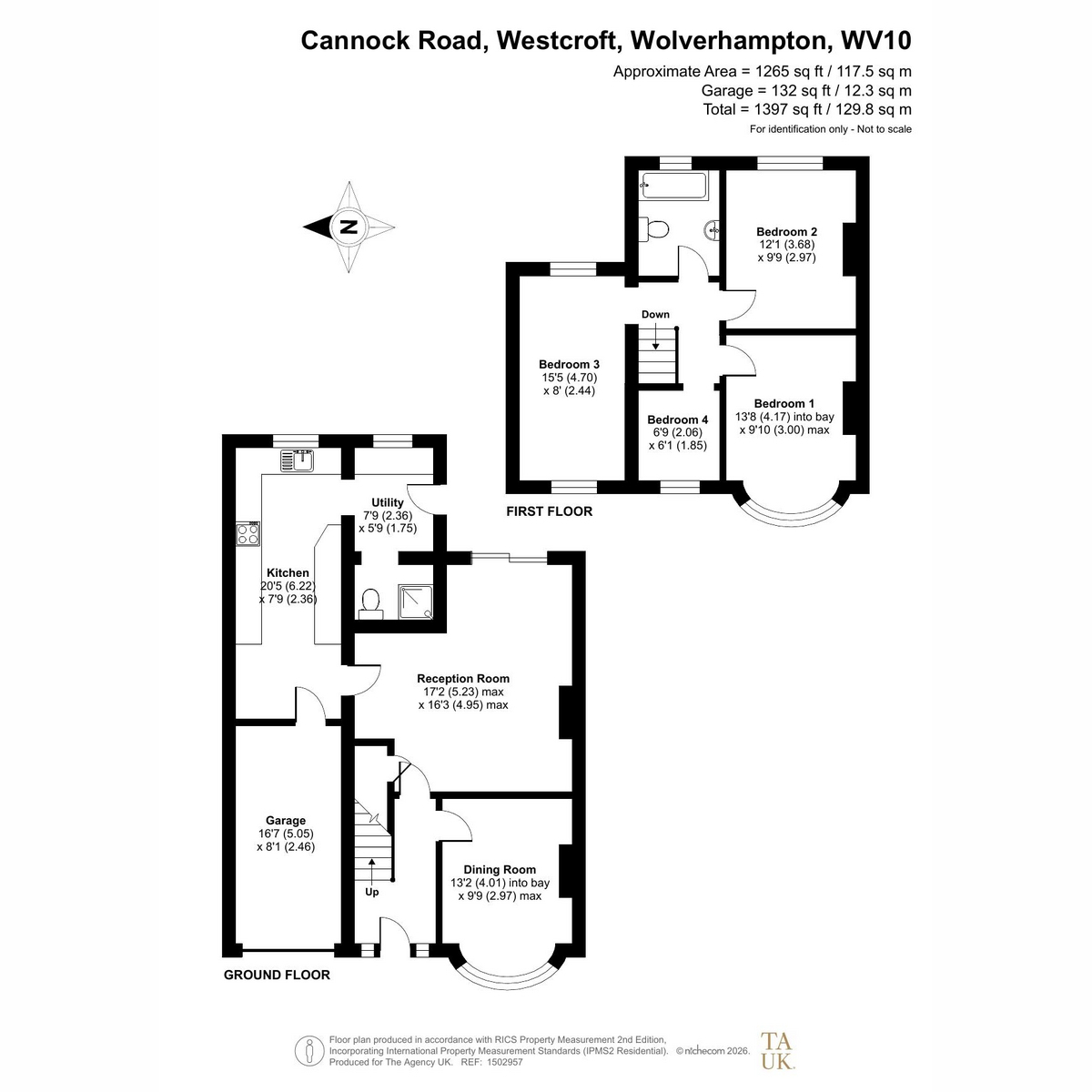 199, Cannock Road, Wolverhampton floorplan