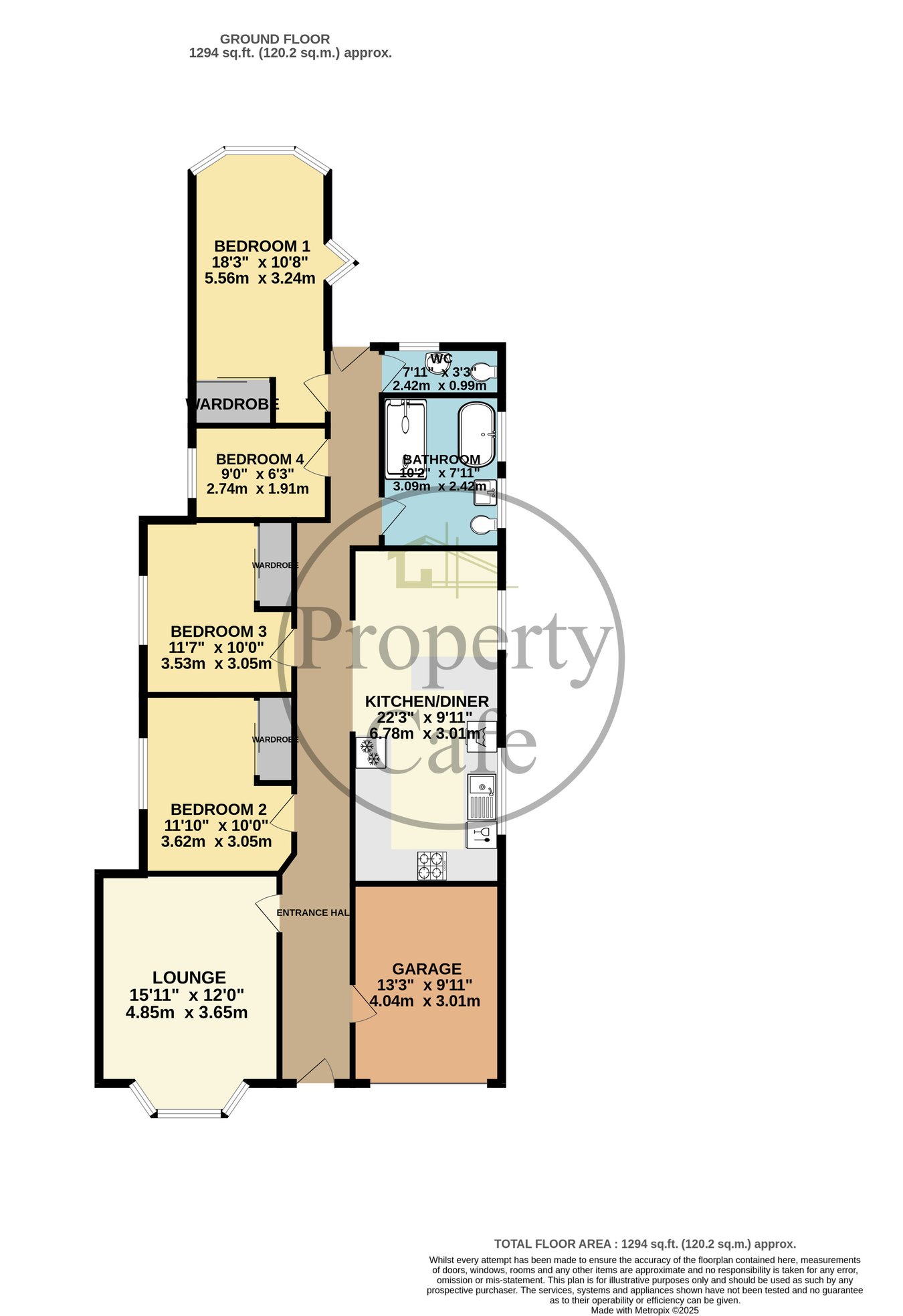 5, St Johns Road, Bexhill-on-Sea floorplan