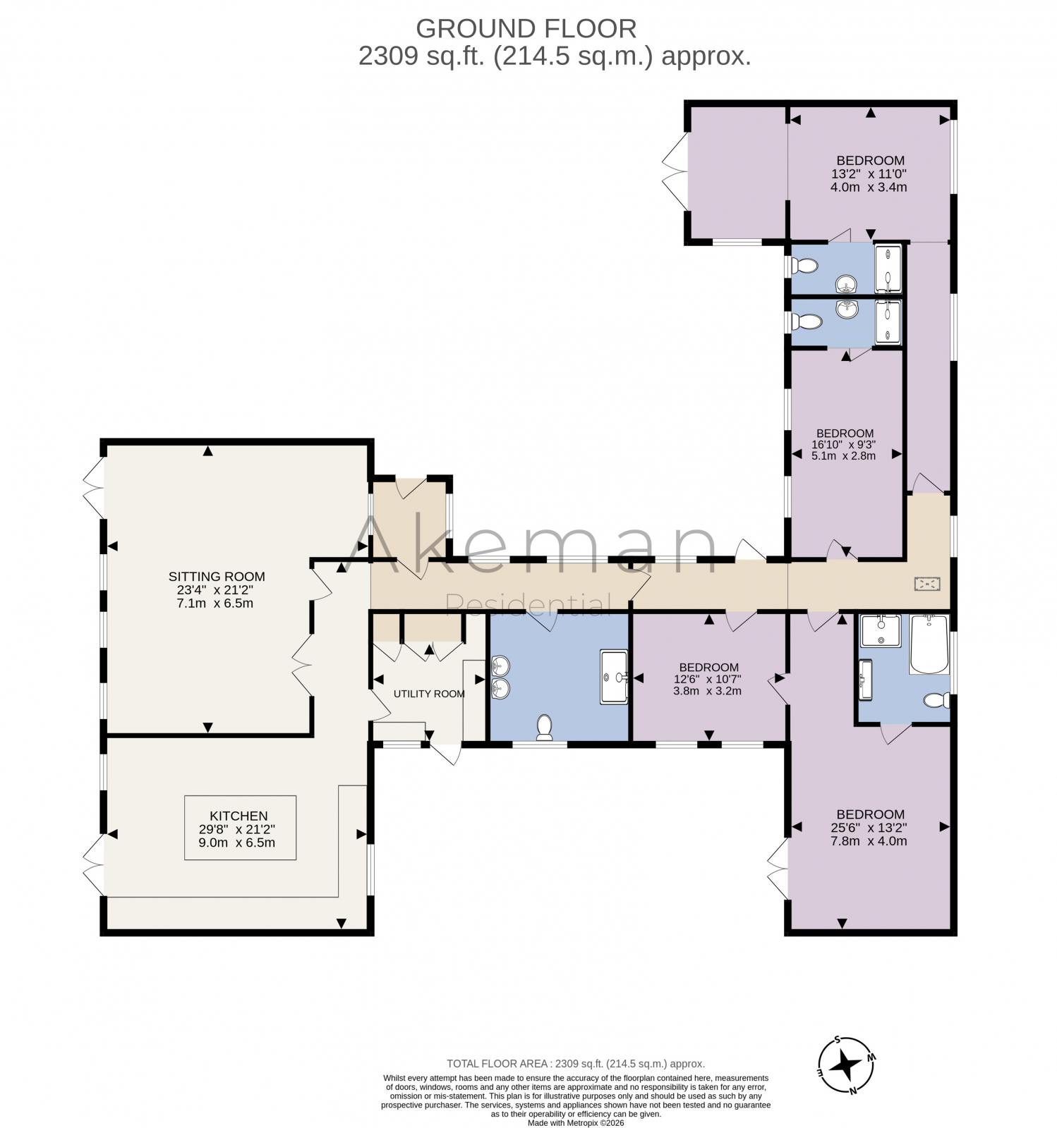 Walnut Tree Barn, Drayton Beauchamp, Aylesbury floorplan