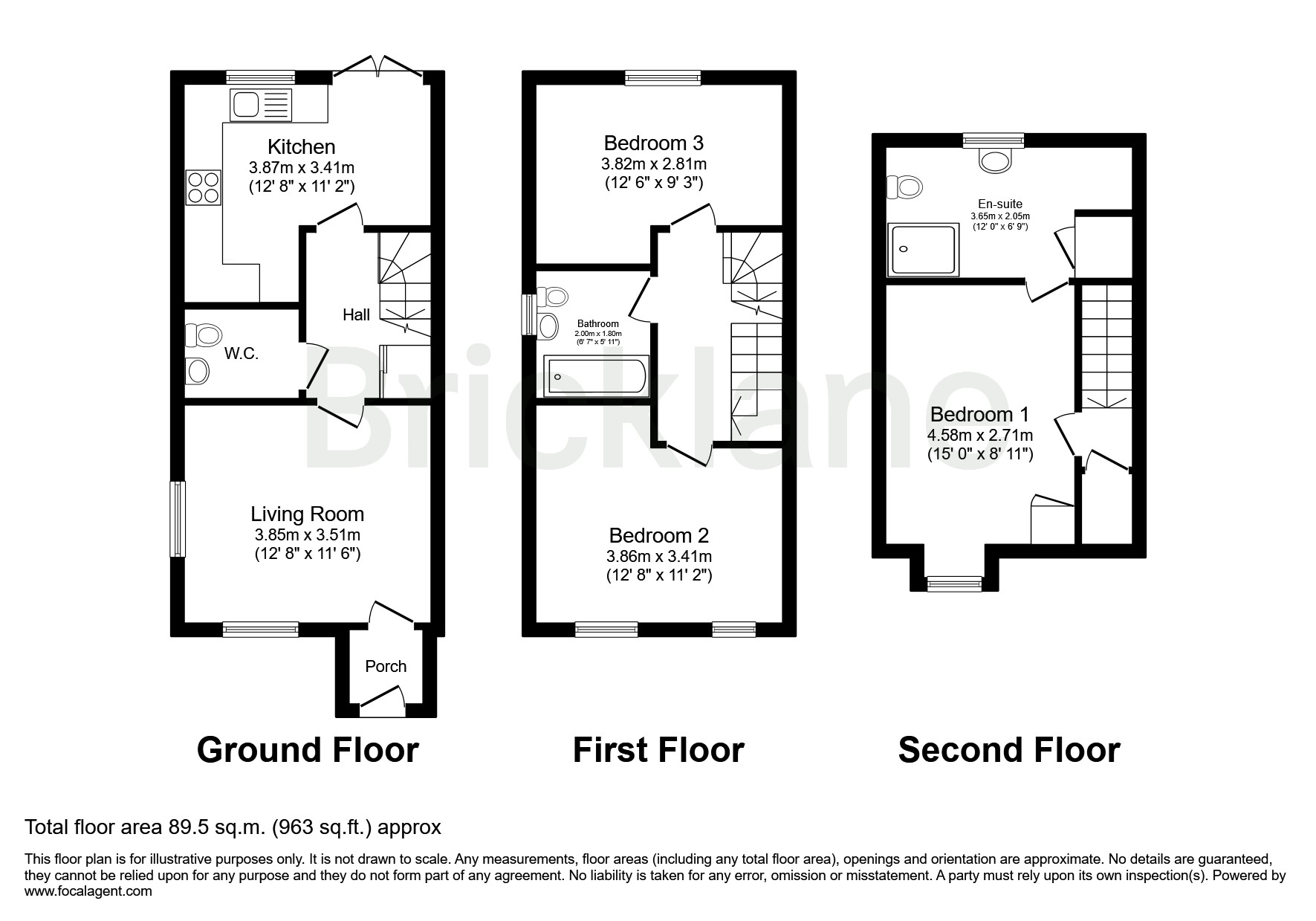 33, Hanafey Way, Northampton floorplan