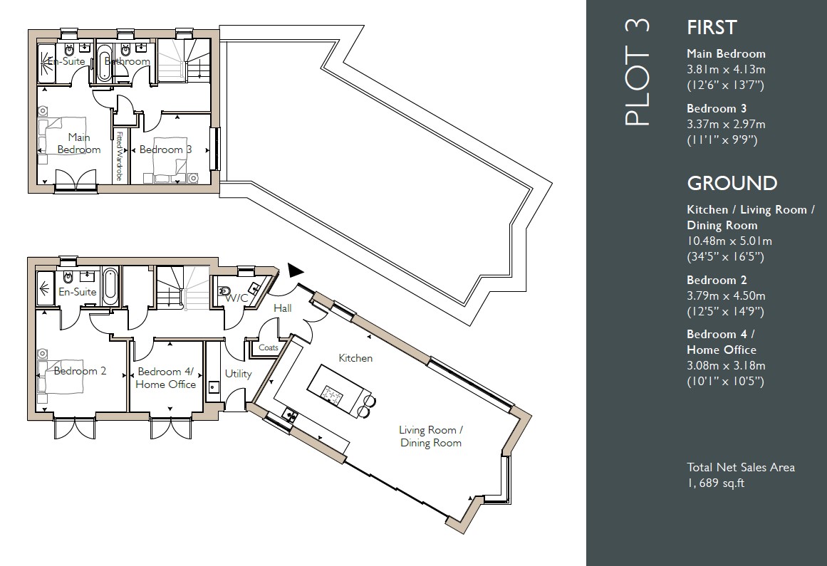 2, Pipistrelle Close, Monkton Combe floorplan