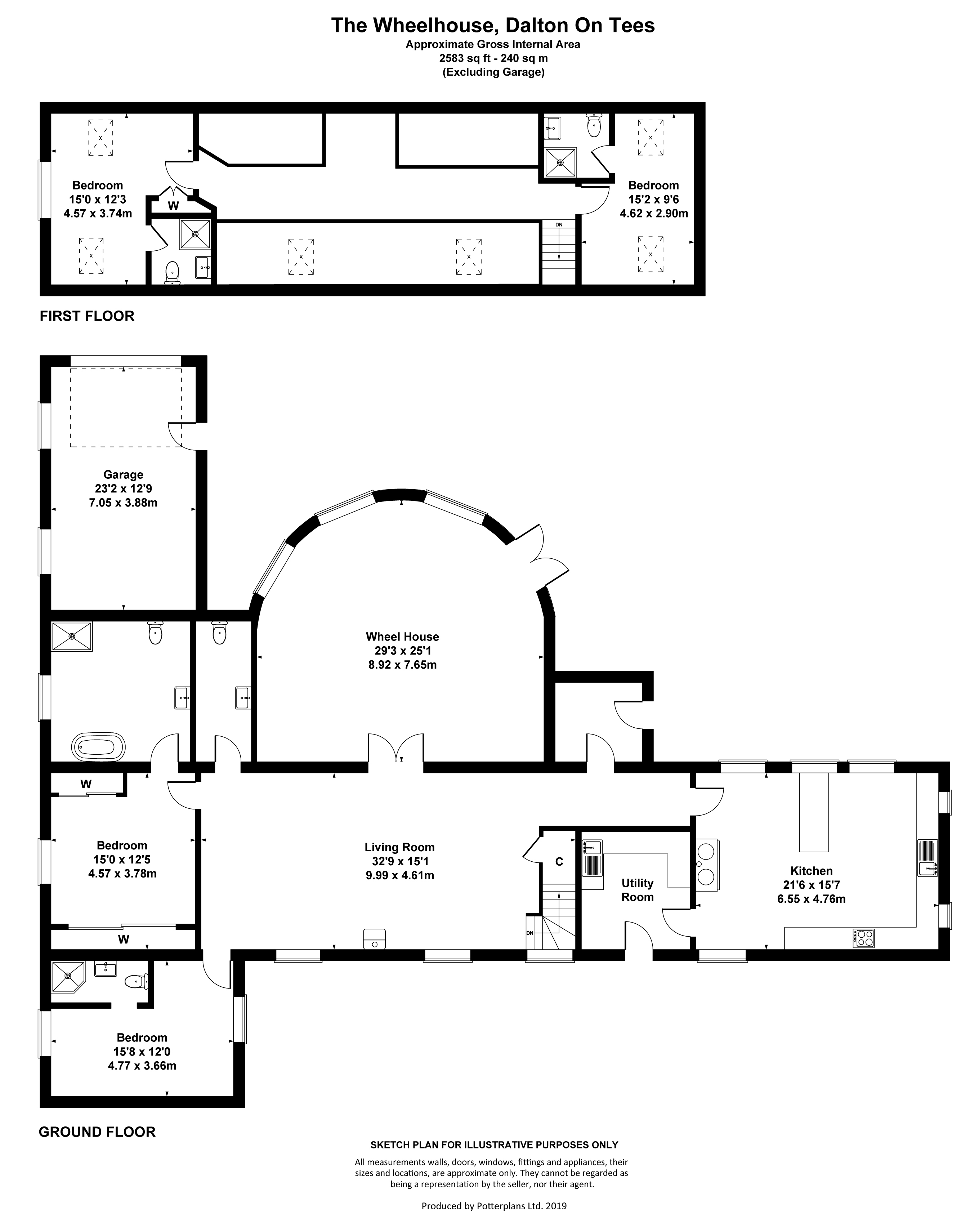 4 bed property for sale in Dalton On Tees, Darlington, County Durham