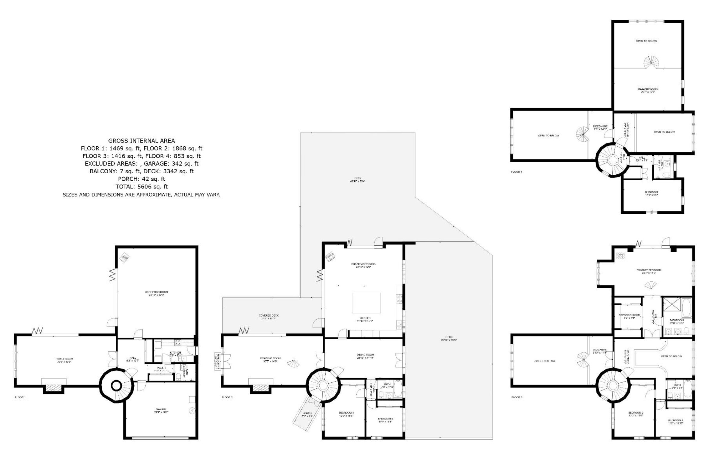 Checkendon Hill House,, Stichens Green, Reading floorplan