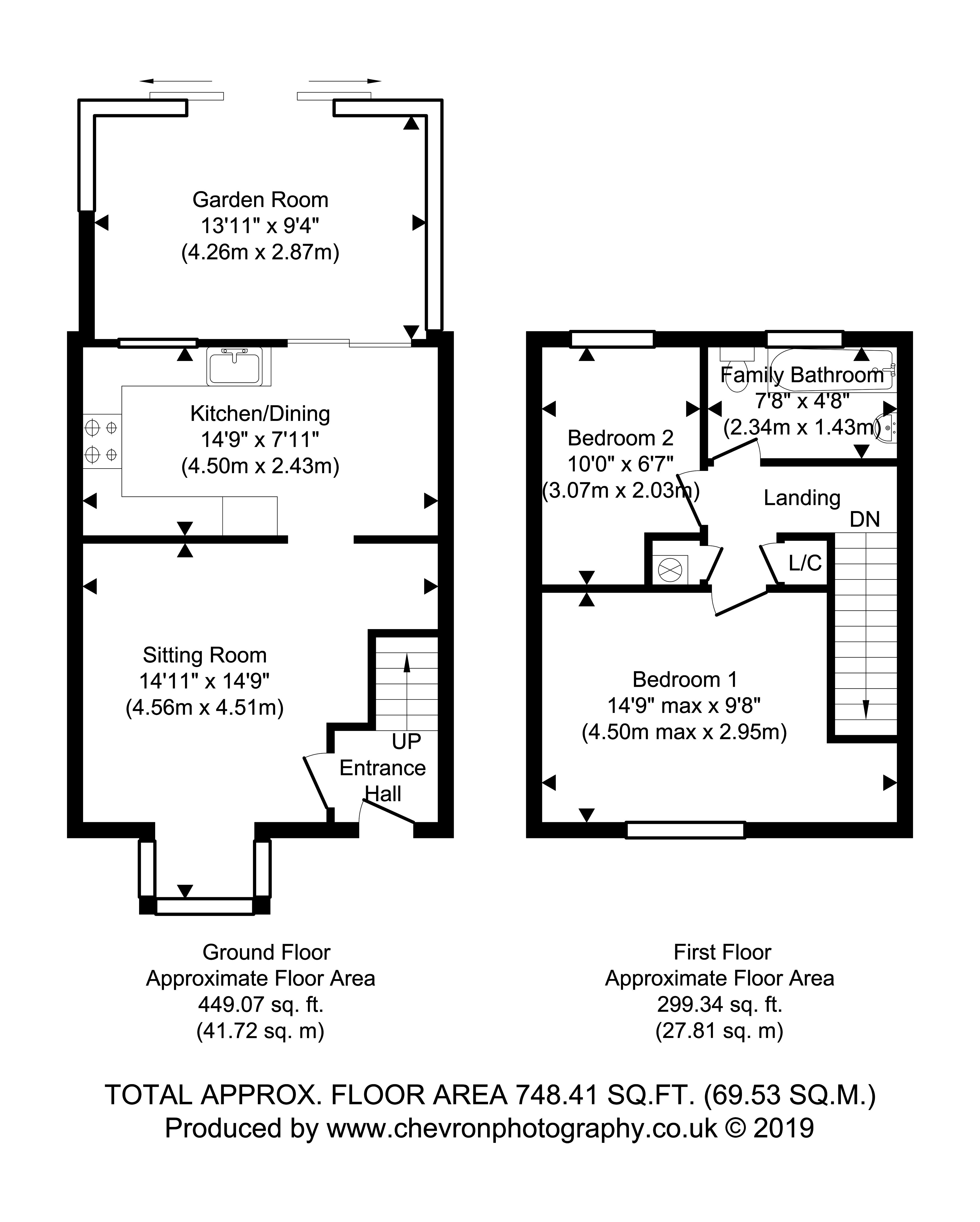 2 Bedrooms Terraced house for sale in Hawthorn Way, Leavenheath, Colchester CO6