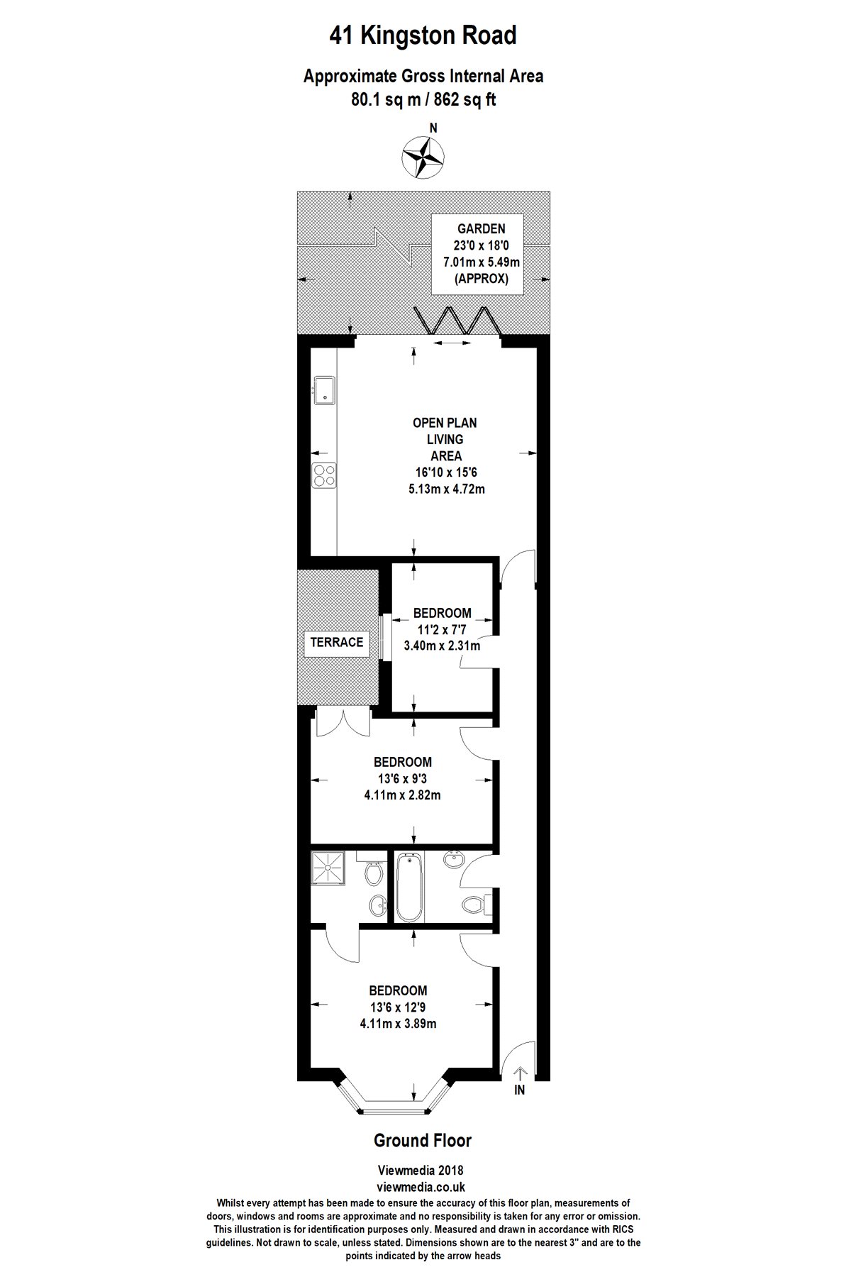 3 Bedrooms Flat for sale in Kingston Road, Wimbledon SW19