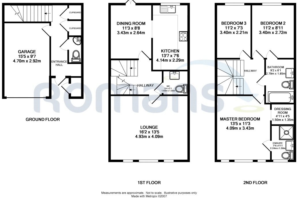3 Bedrooms Terraced house to rent in Hopper Vale, Bracknell RG12