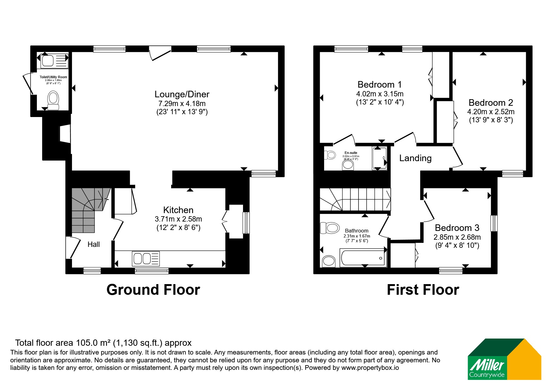 Rice Cottage,, Rice Lane, St. Austell floorplan