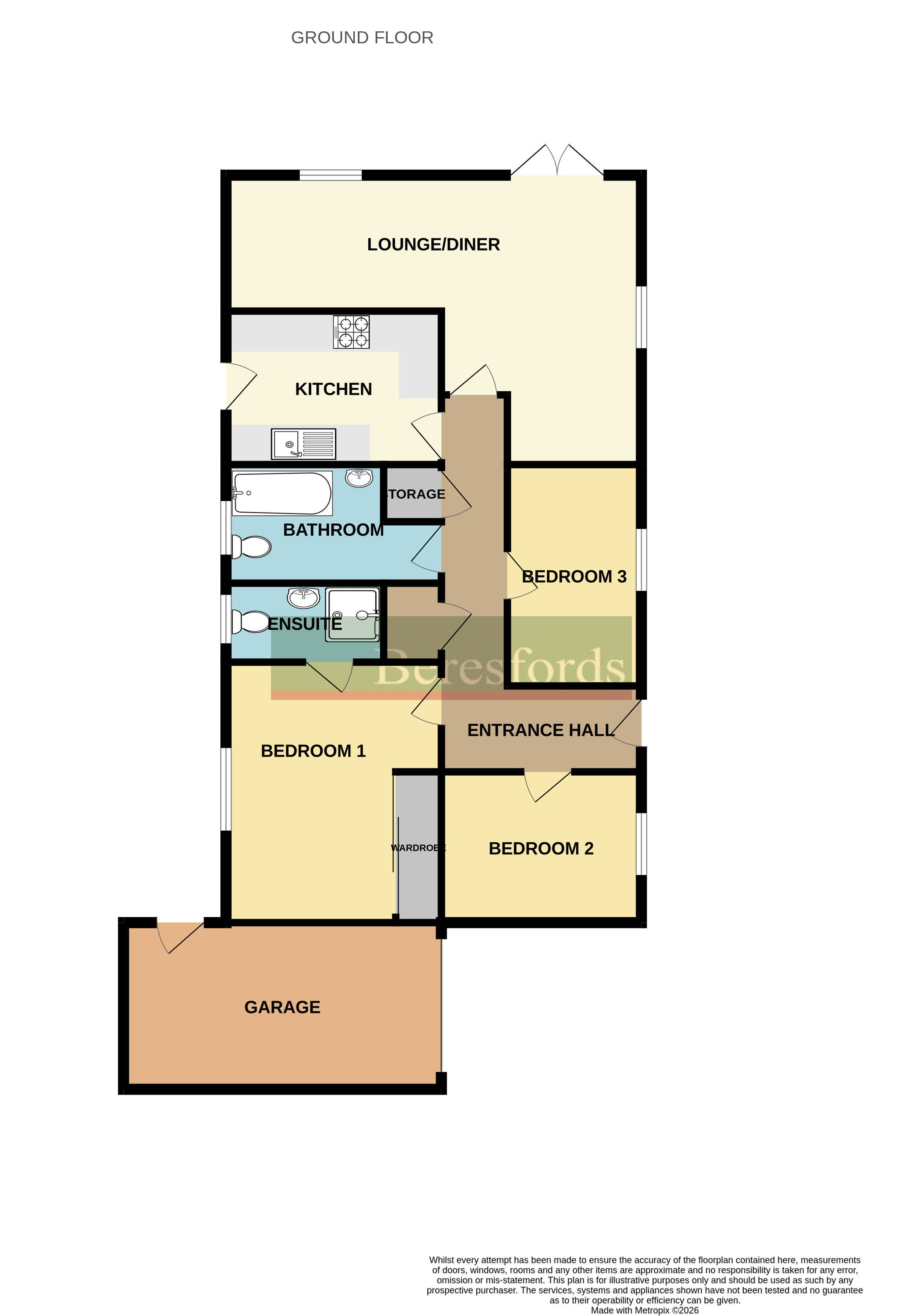 170A, Bergholt Road, Essex floorplan