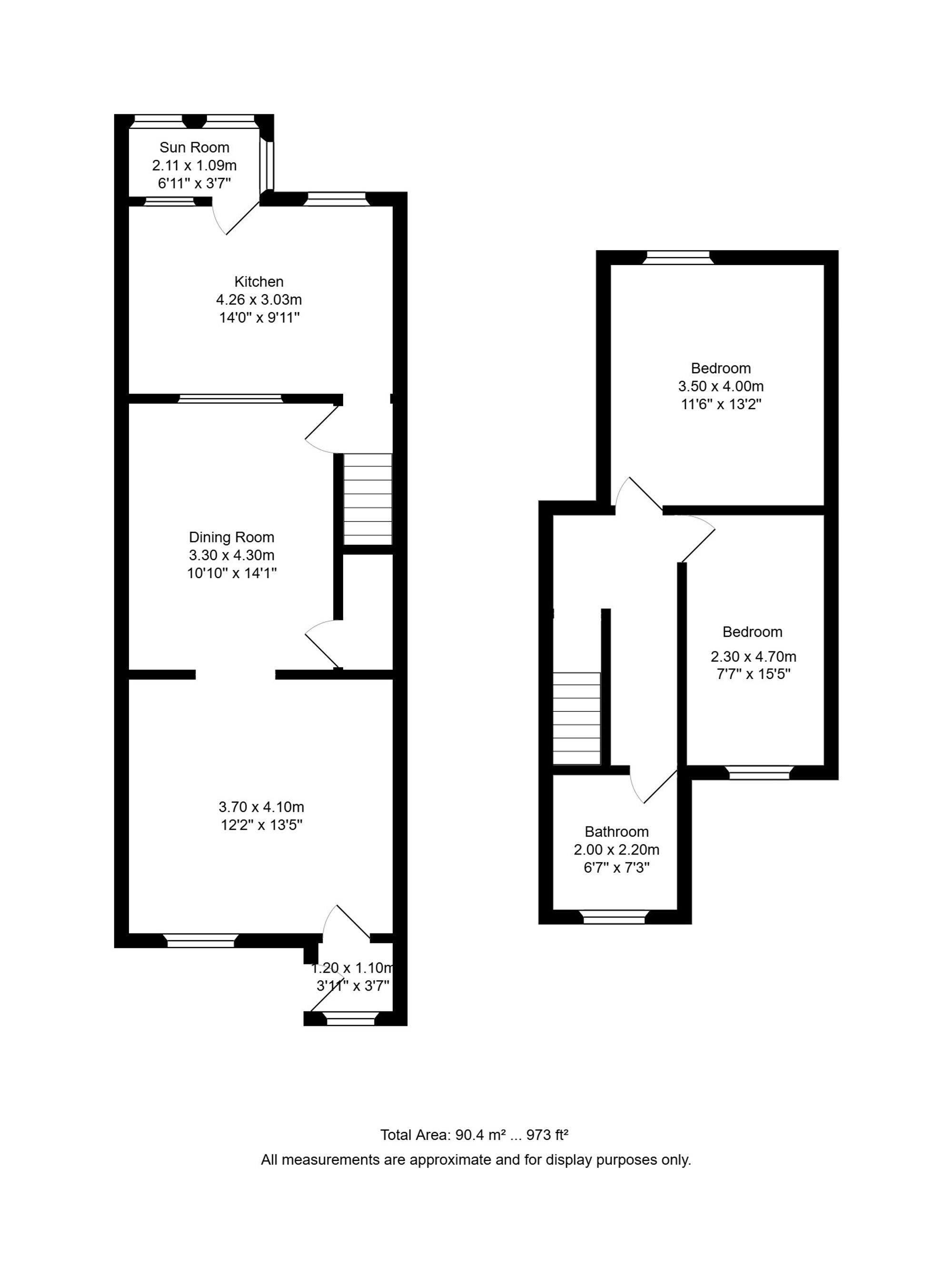 38 New Street, Ormskirk floorplan