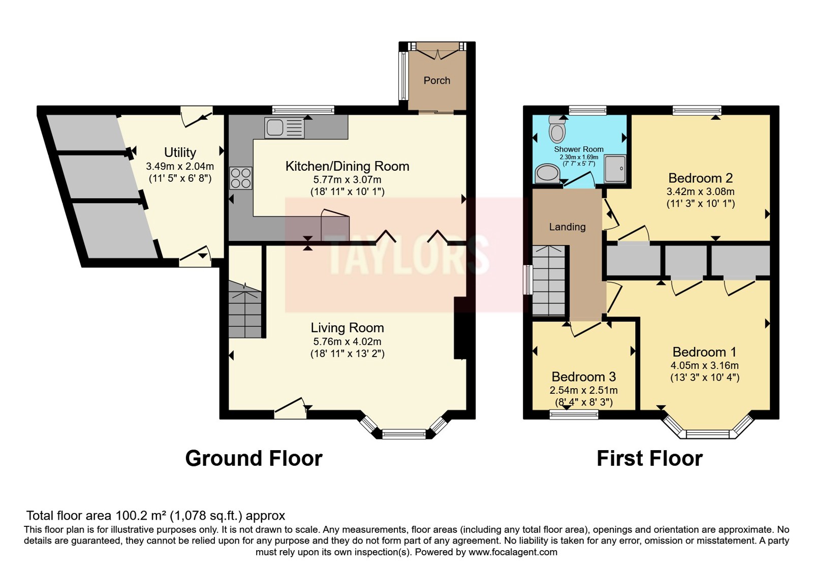 21, Coleshill Drive, Avon floorplan