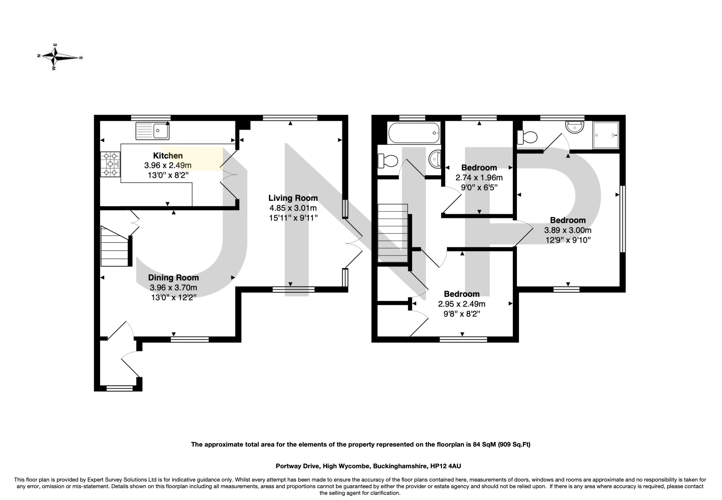 25A, Portway Drive, Buckinghamshire floorplan