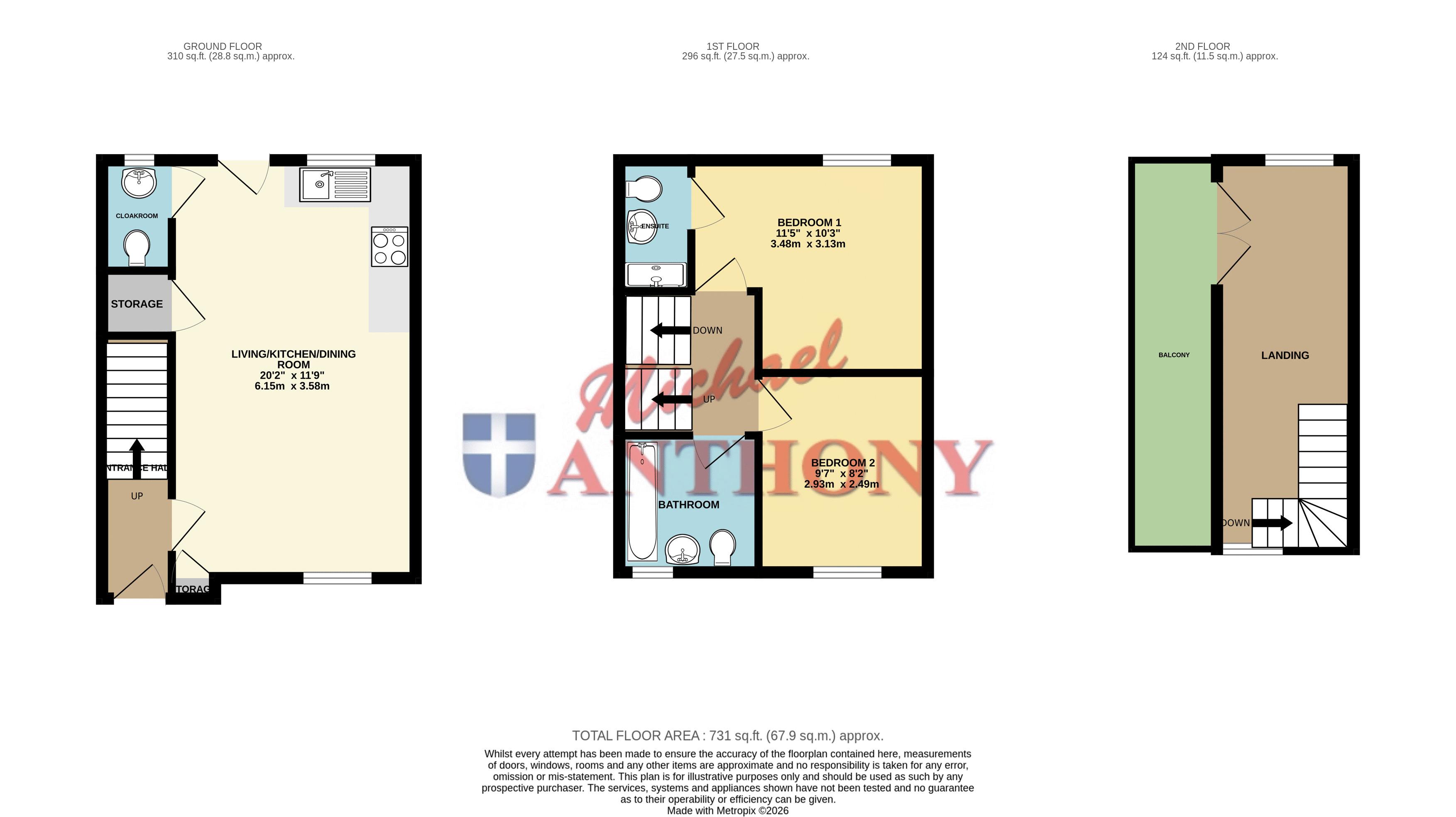 61, Selkirk Drive, Milton Keynes floorplan