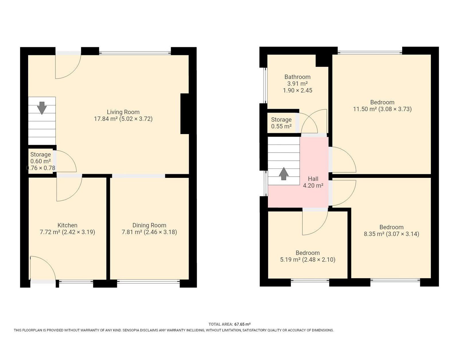 146, Standon Road, Sheffield floorplan