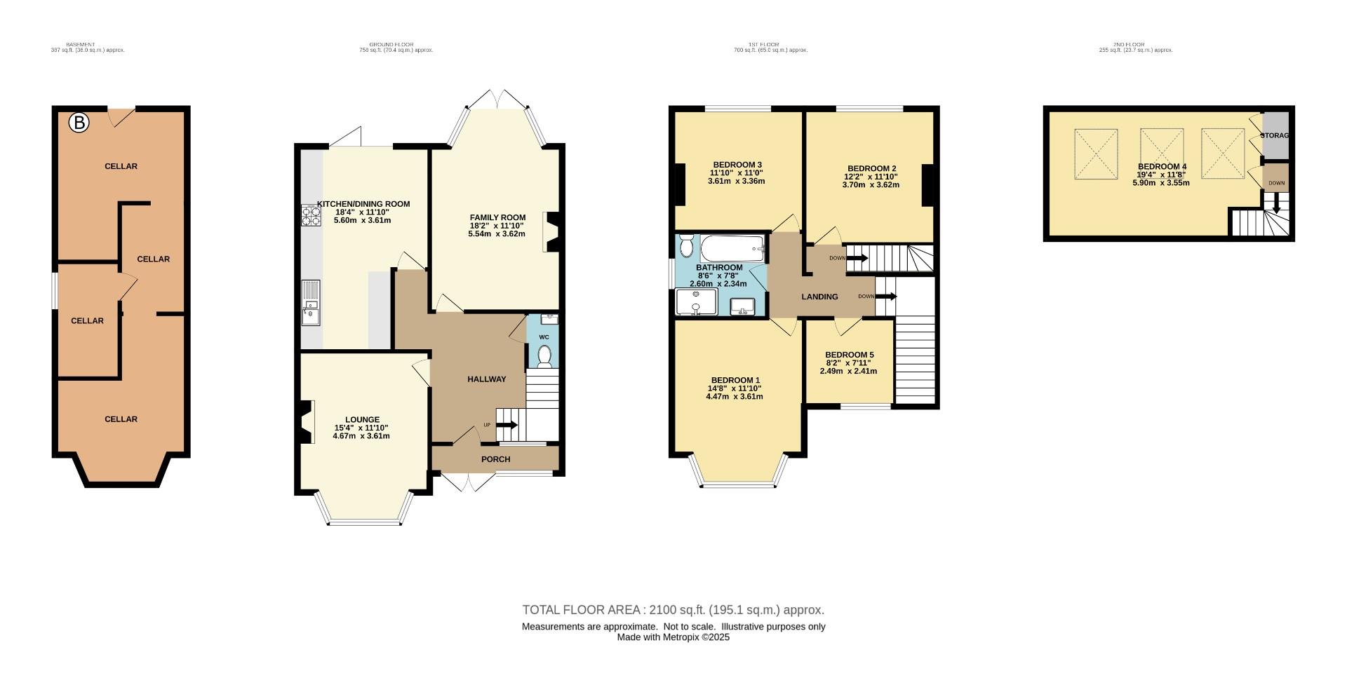 37, Egerton Road North, Chorlton floorplan