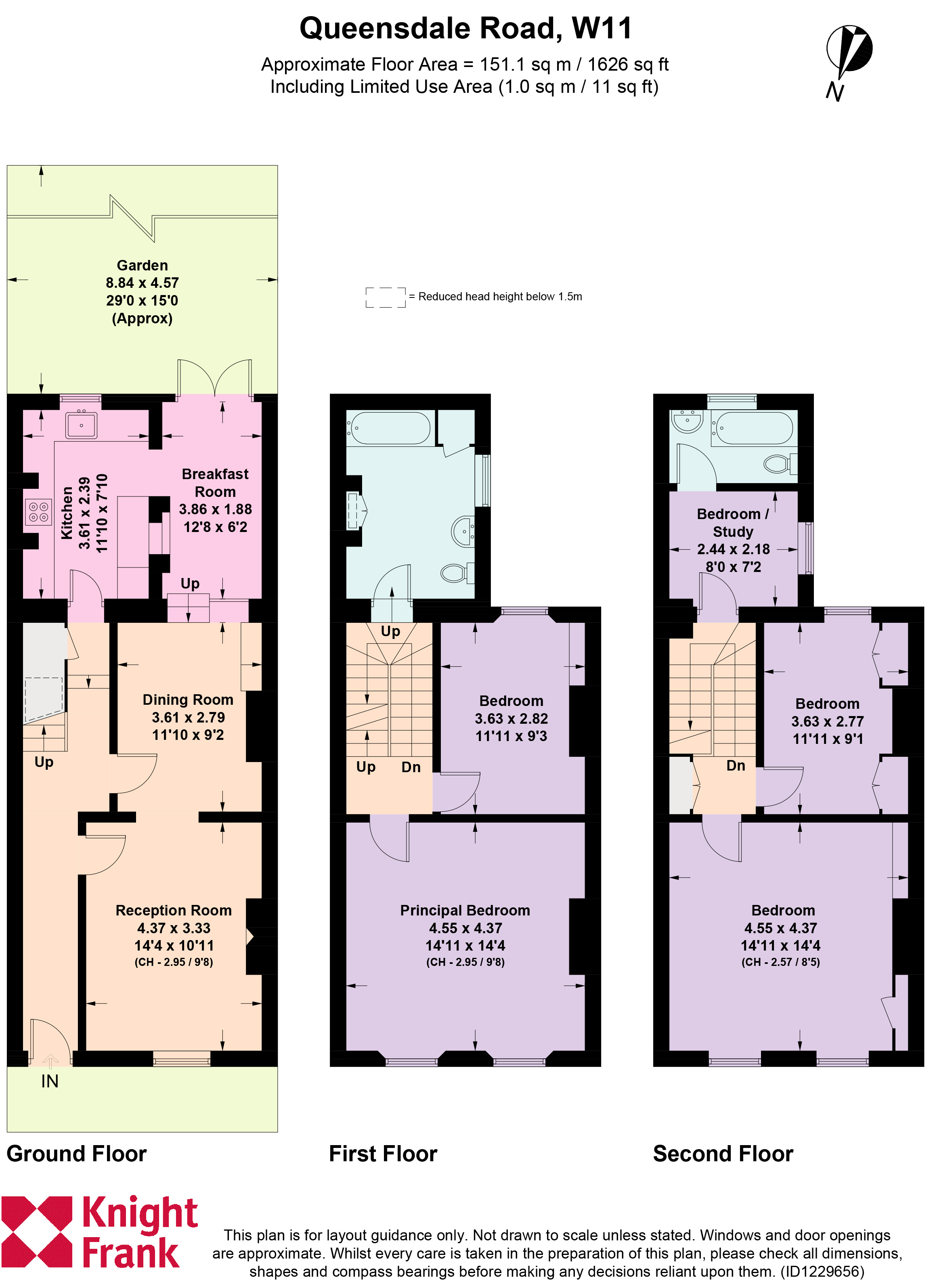 33, Queensdale Road, London floorplan