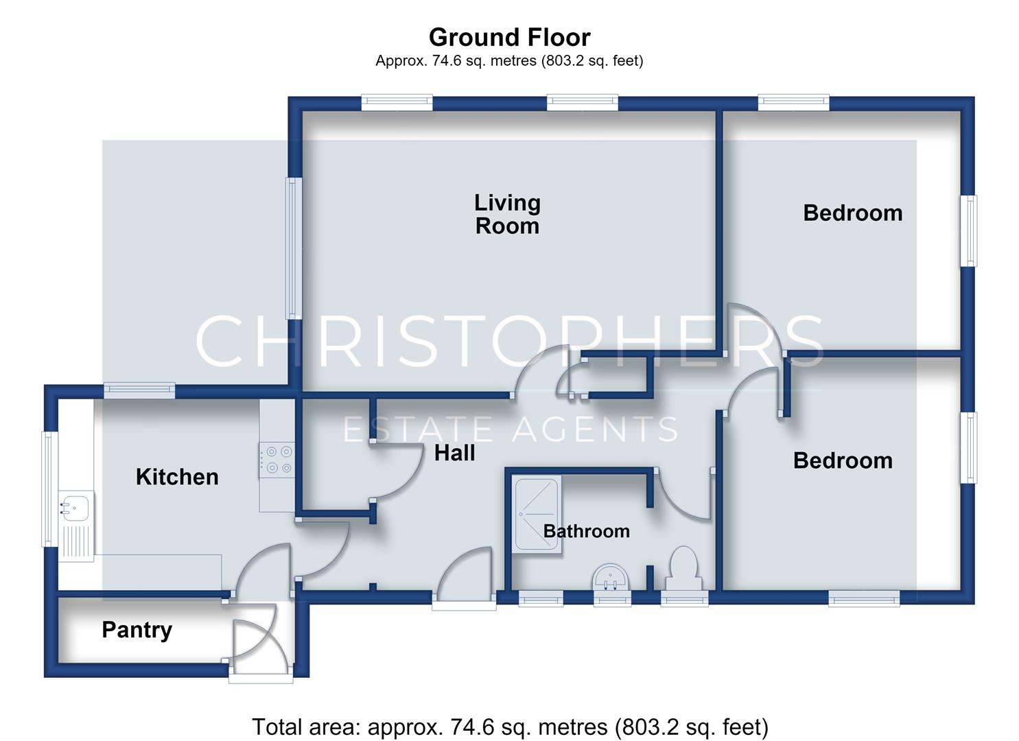 Deep SIx, 11, Commons Close, Mullion floorplan