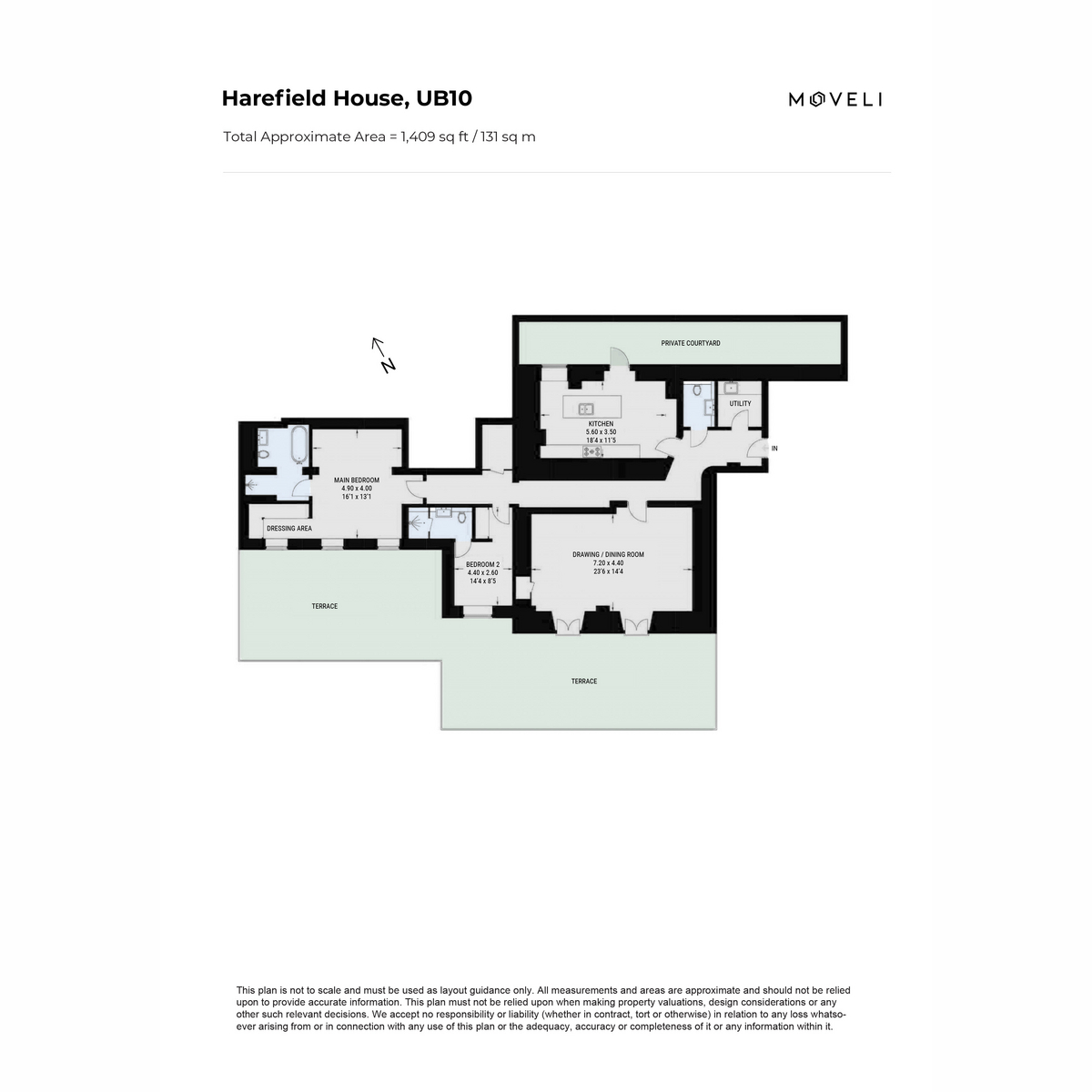 Flat 2, Harefield Place House 61, The Drive, Ickenham floorplan