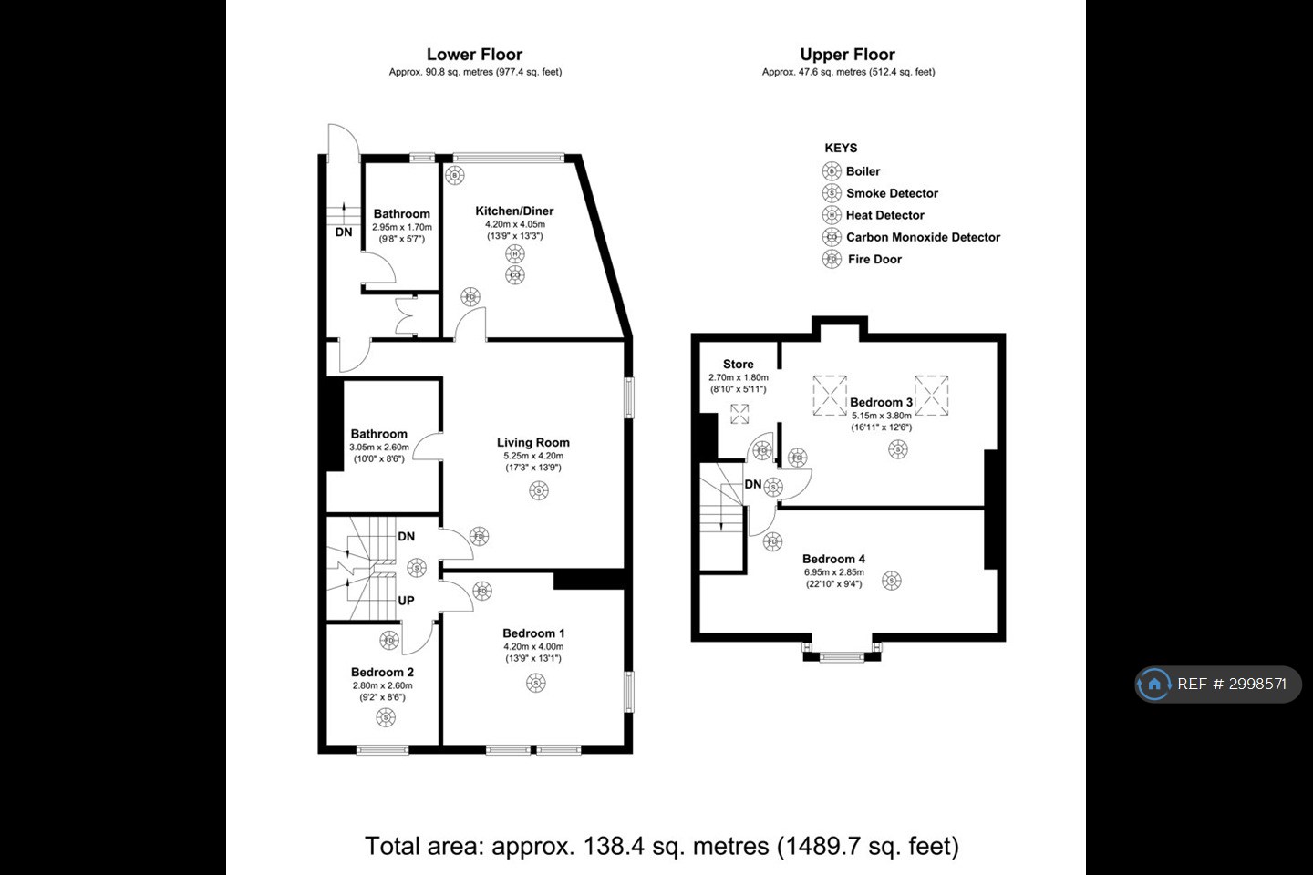 Rectory Road, Gateshead floorplan