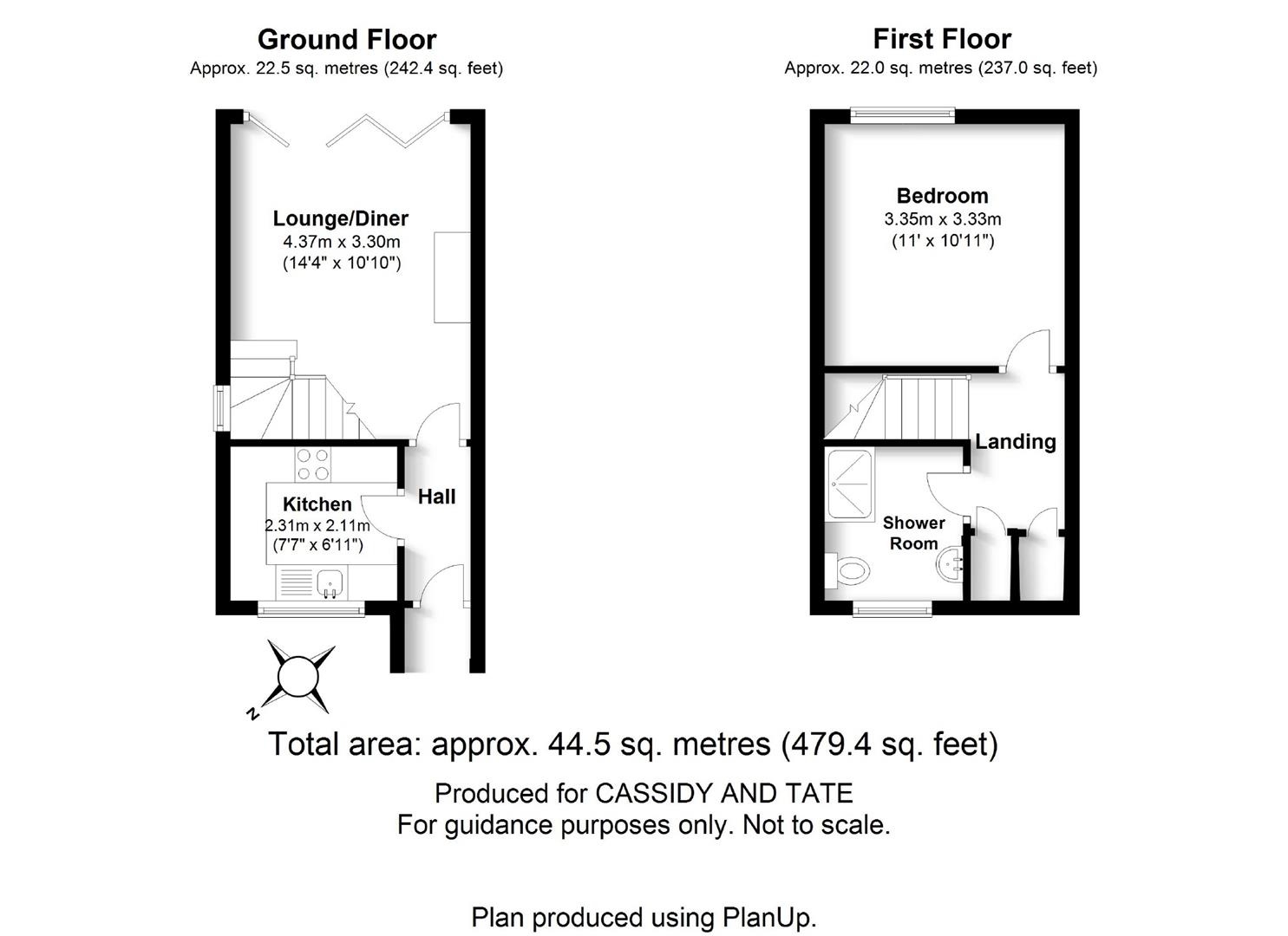55, Wilstone Drive, St Albans floorplan