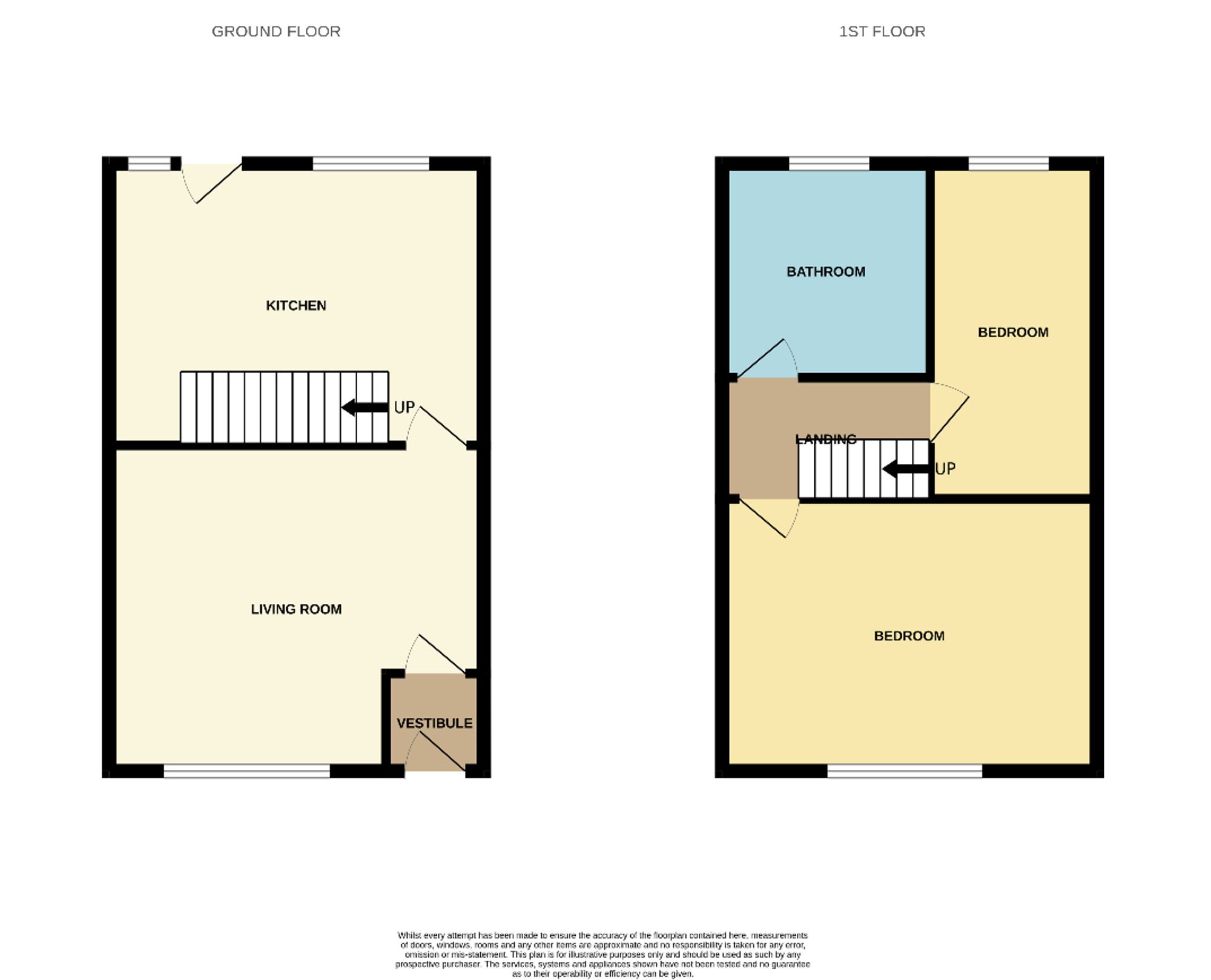 64, High Street, Heywood floorplan