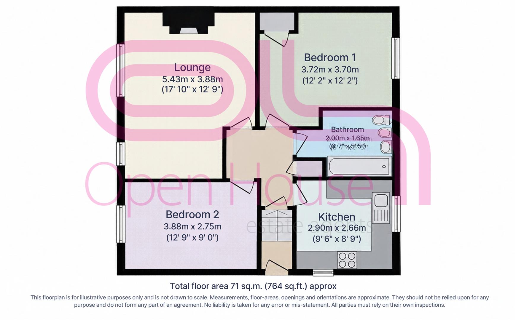 Pilkington Close, Bristol floorplan