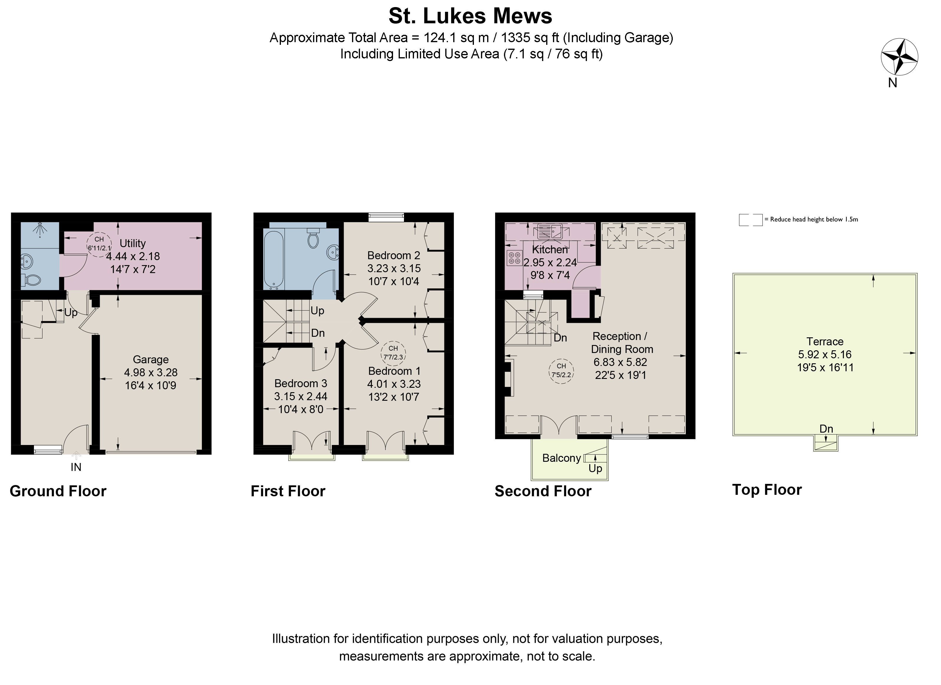 23, St. Lukes Mews, London floorplan