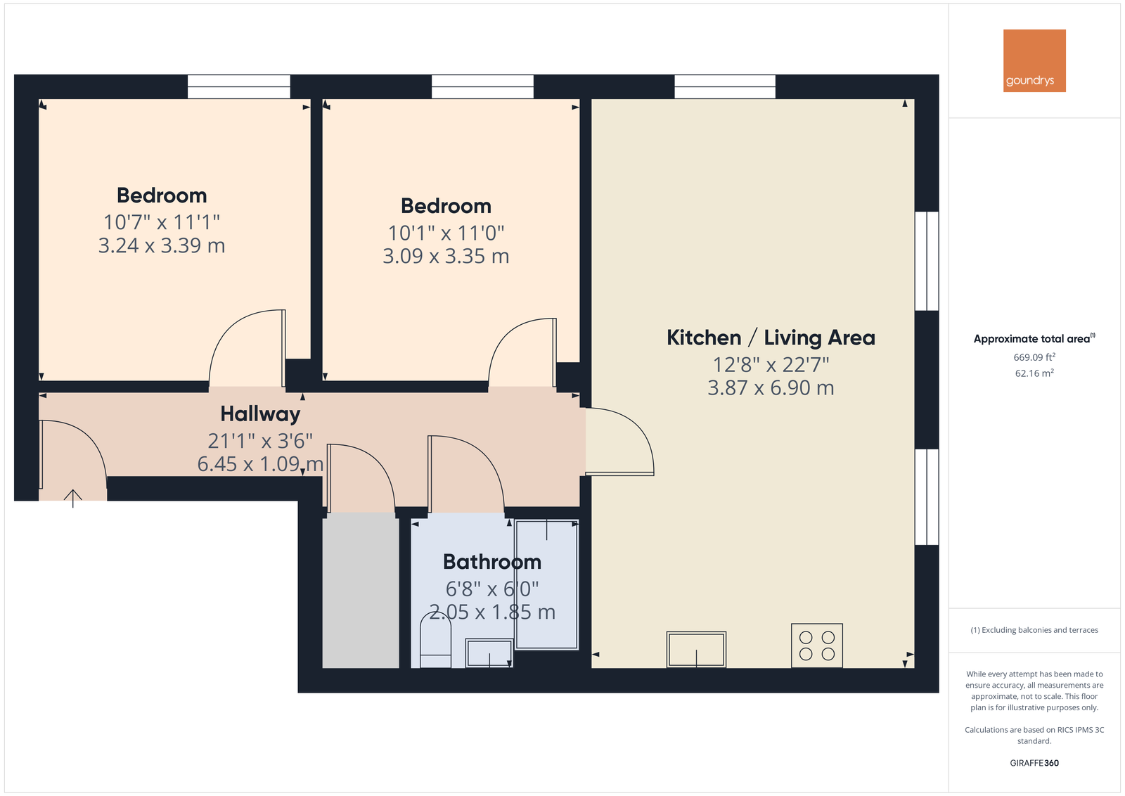 Brunel Court, Truro floorplan