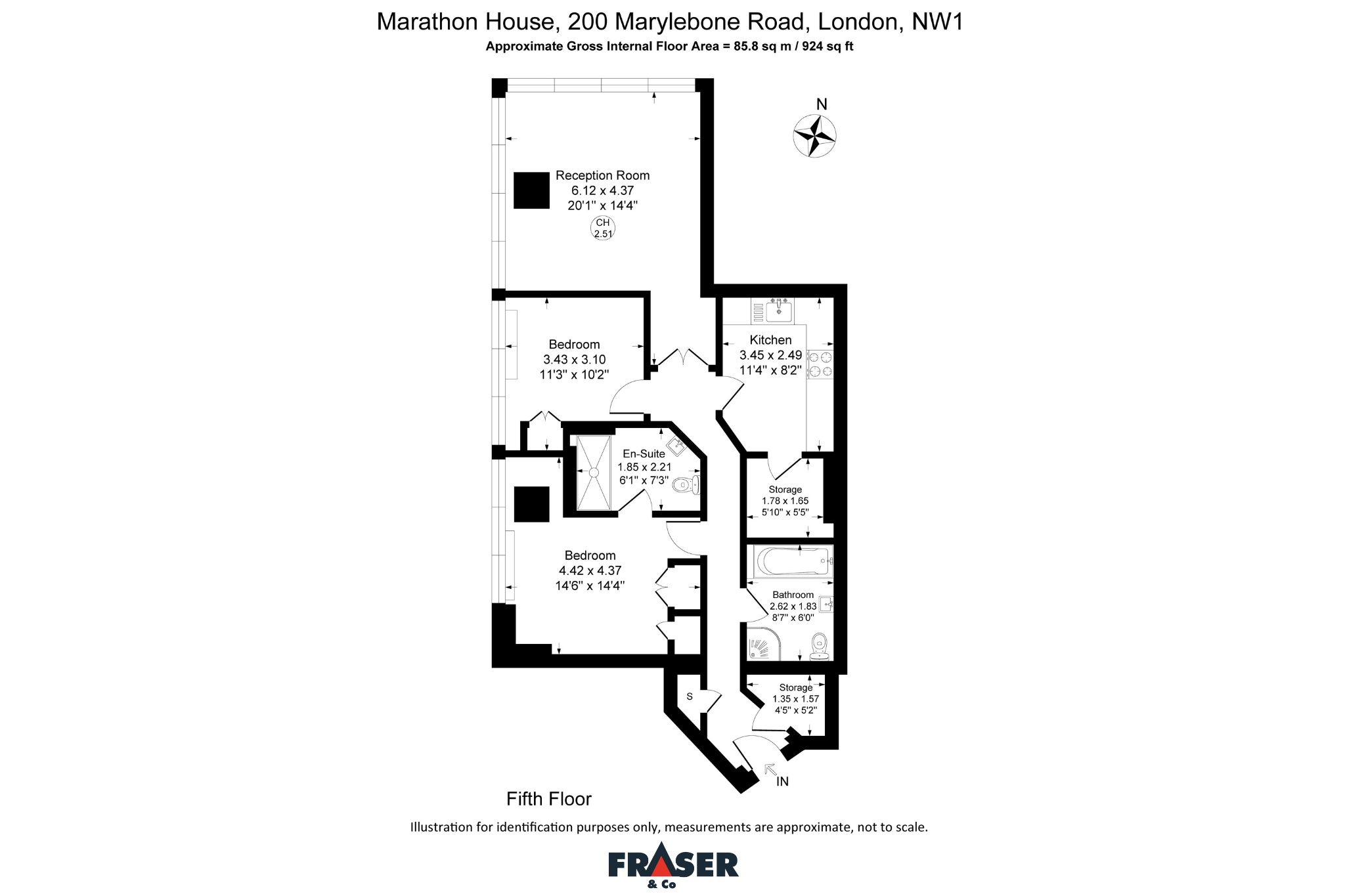 Marathon House, NW1 floorplan
