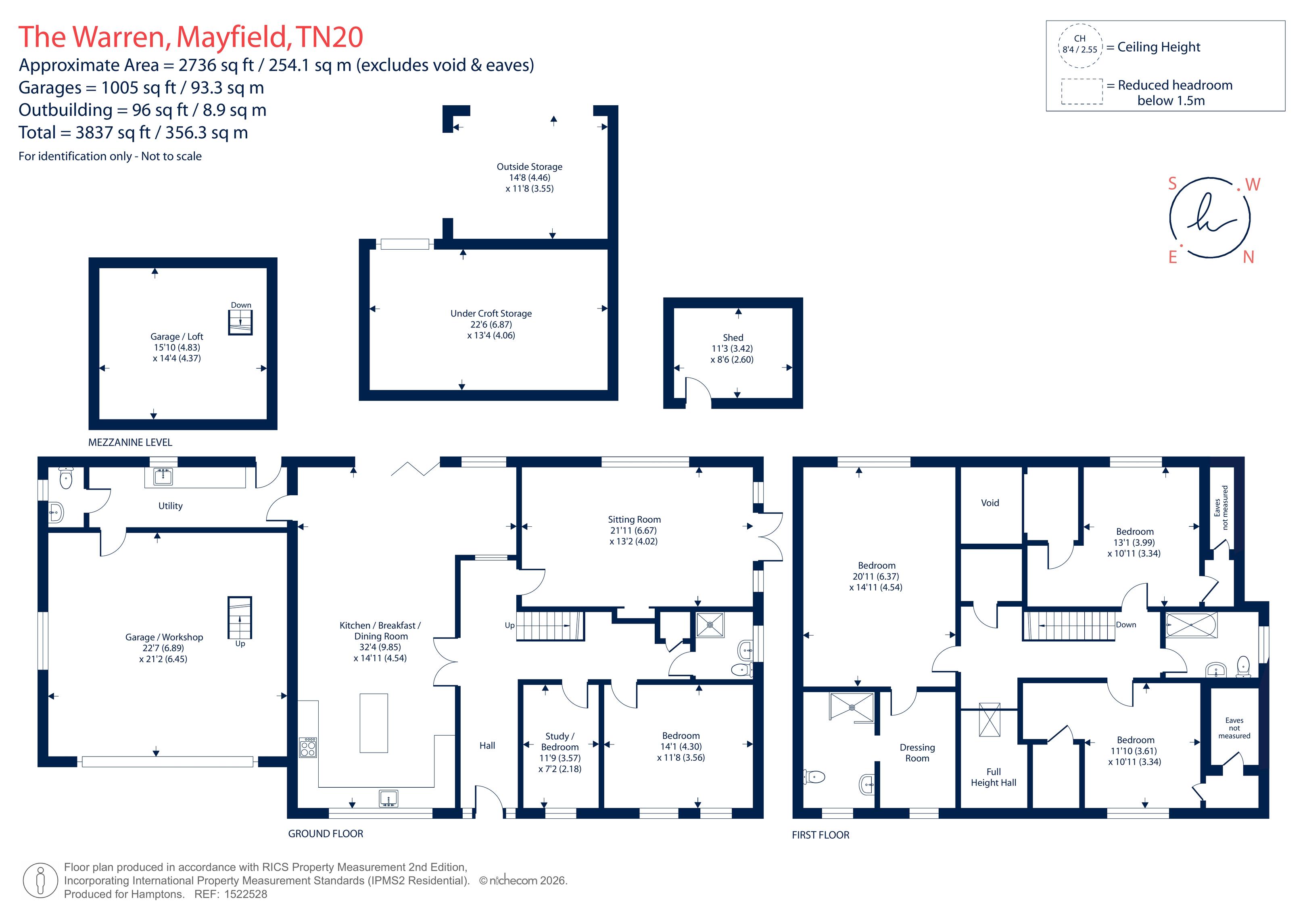 Badgers Wood, The Warren, Mayfield floorplan
