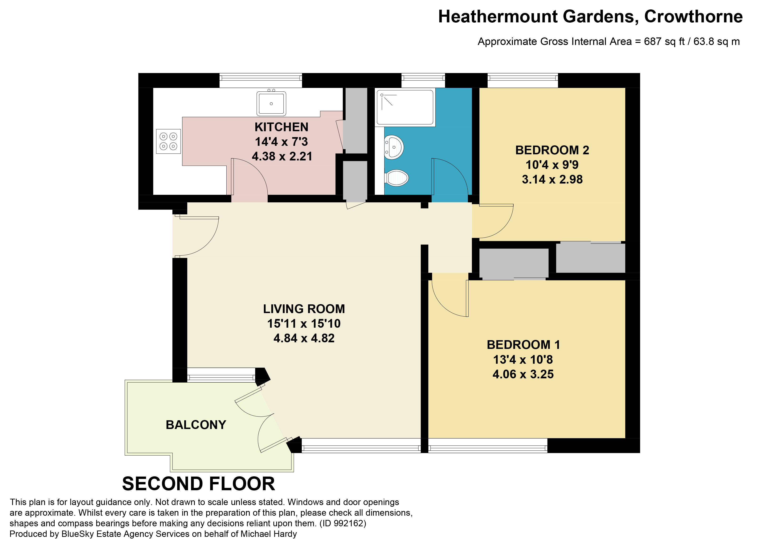 5 Heathermount Gardens, Crowthorne floorplan