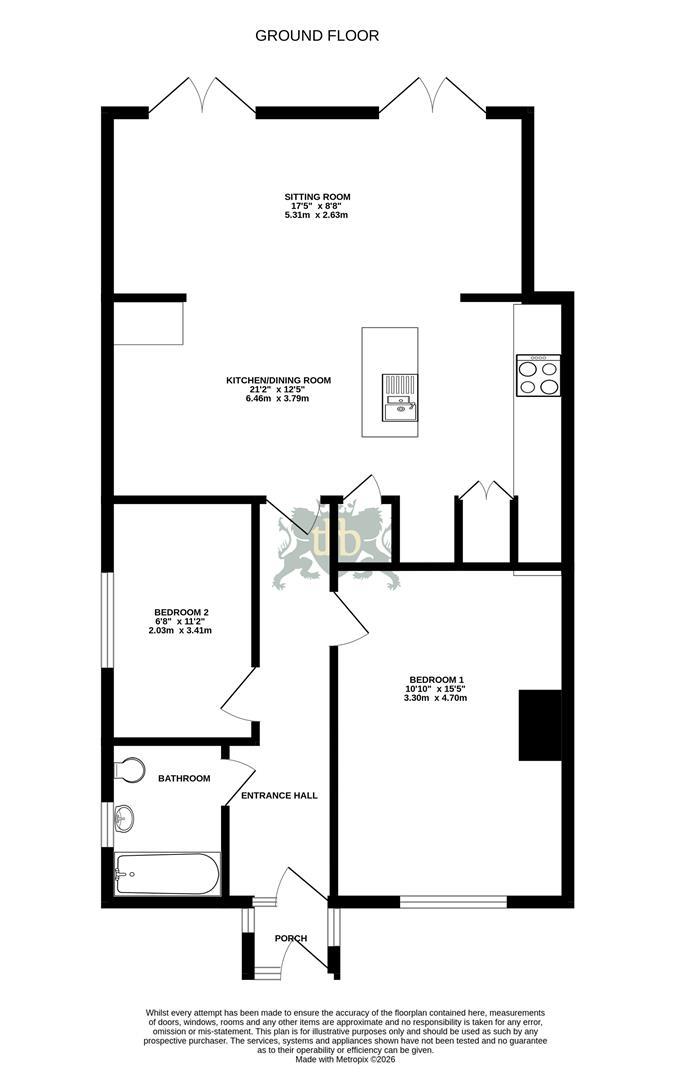 6, Crest Way, Southampton floorplan