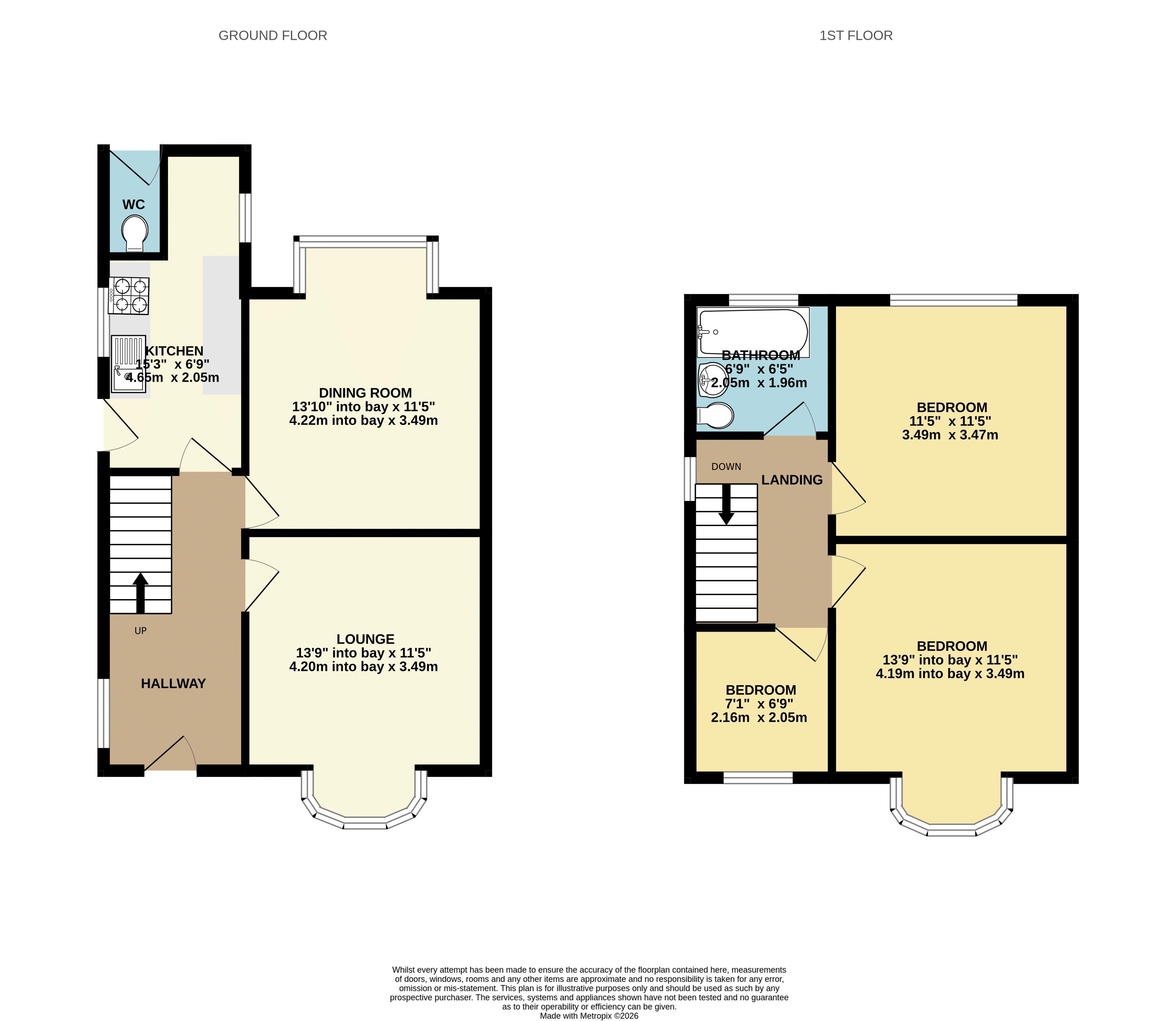 77, Newland Avenue, Scunthorpe floorplan