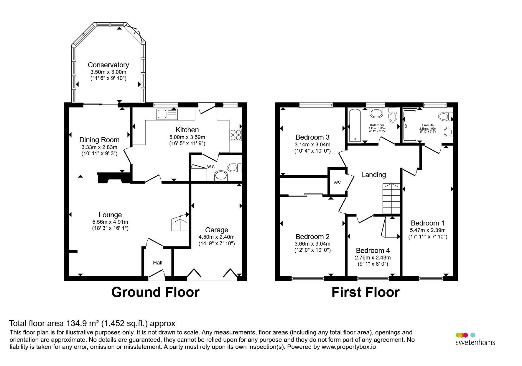 6, Pear Tree Drive, Northwich floorplan