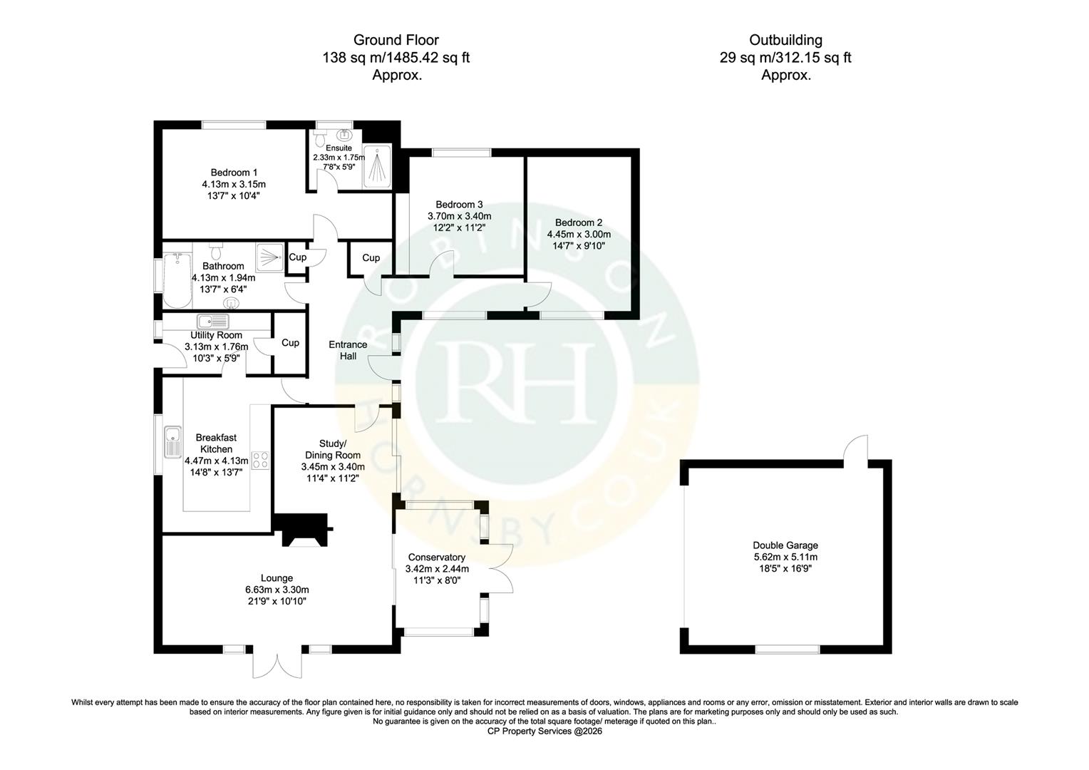 The Abbes Close, Doncaster floorplan