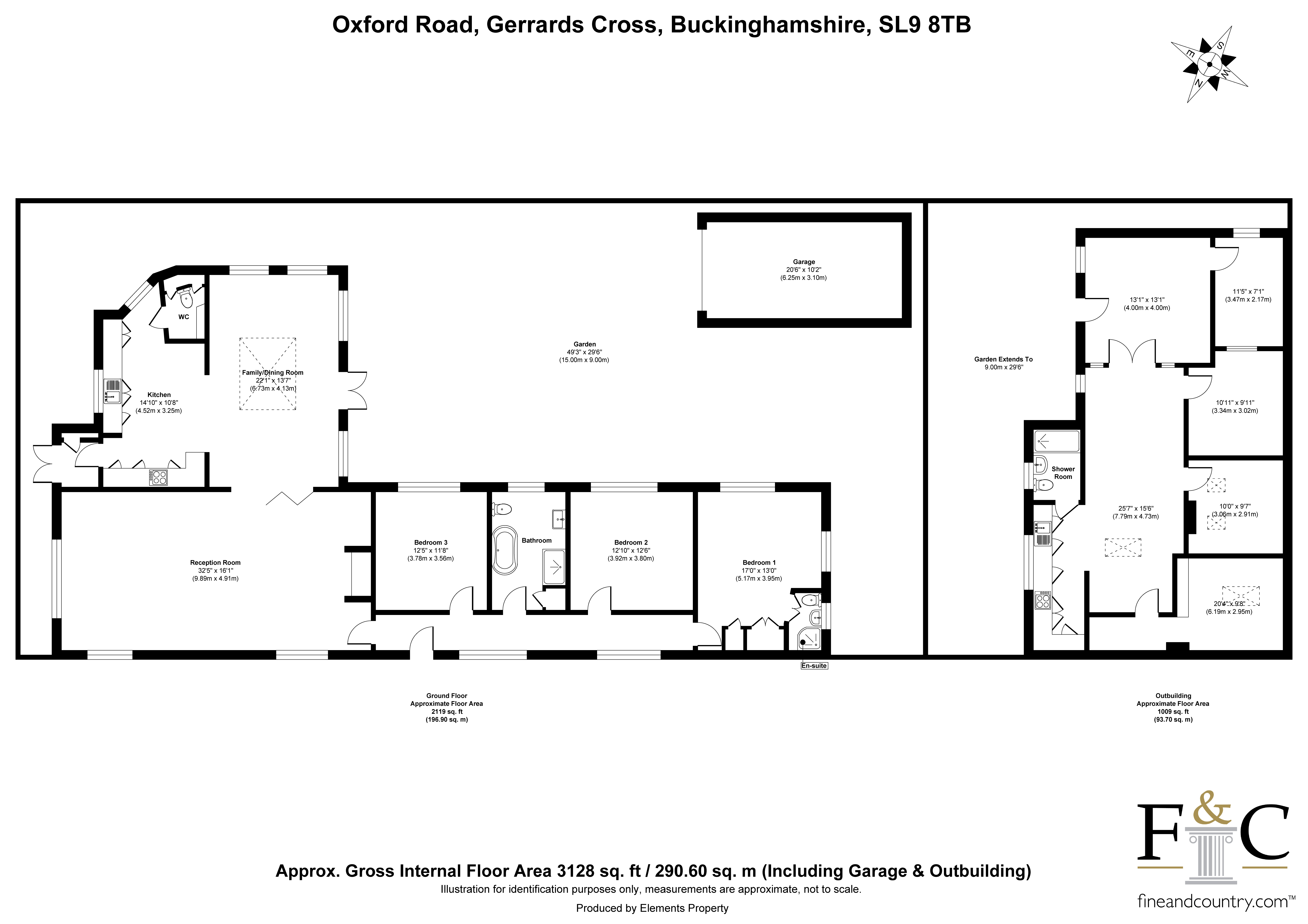 Brooklands Lodge,, Oxford Road, Gerrards Cross floorplan