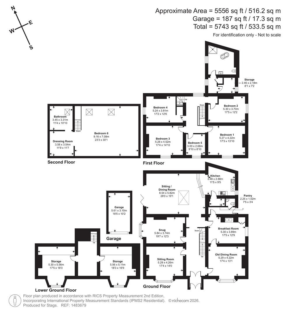 Mayfield House, Station Road, Lifton floorplan