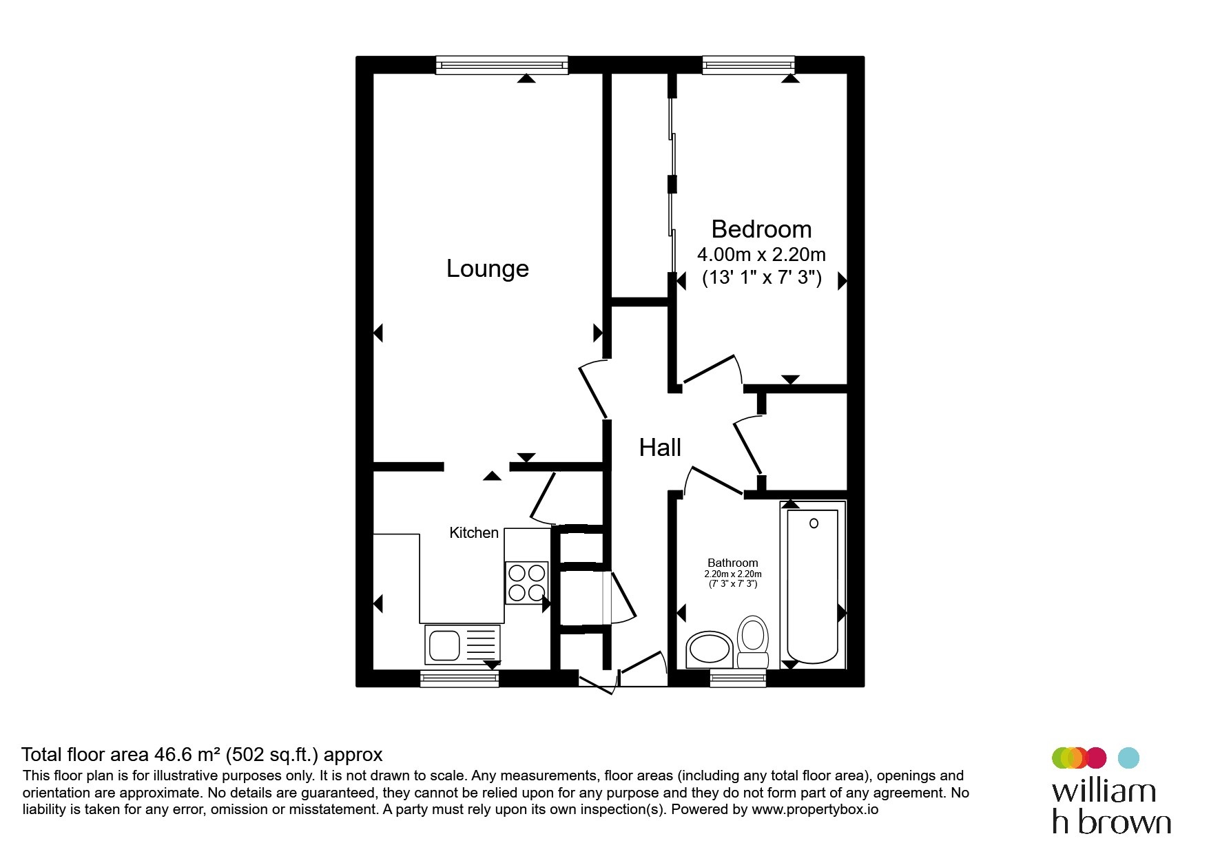 24, Neal Court, Waltham Abbey floorplan