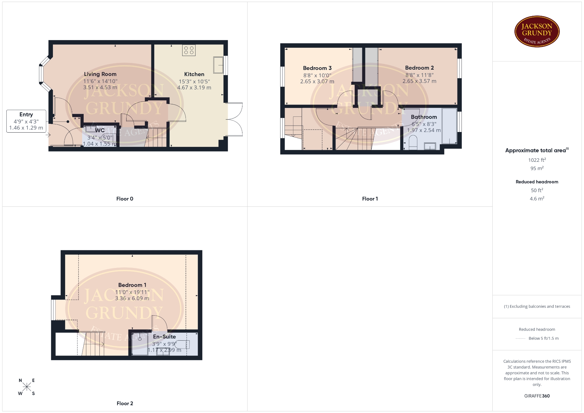 20, Ouiston Way, Northampton floorplan