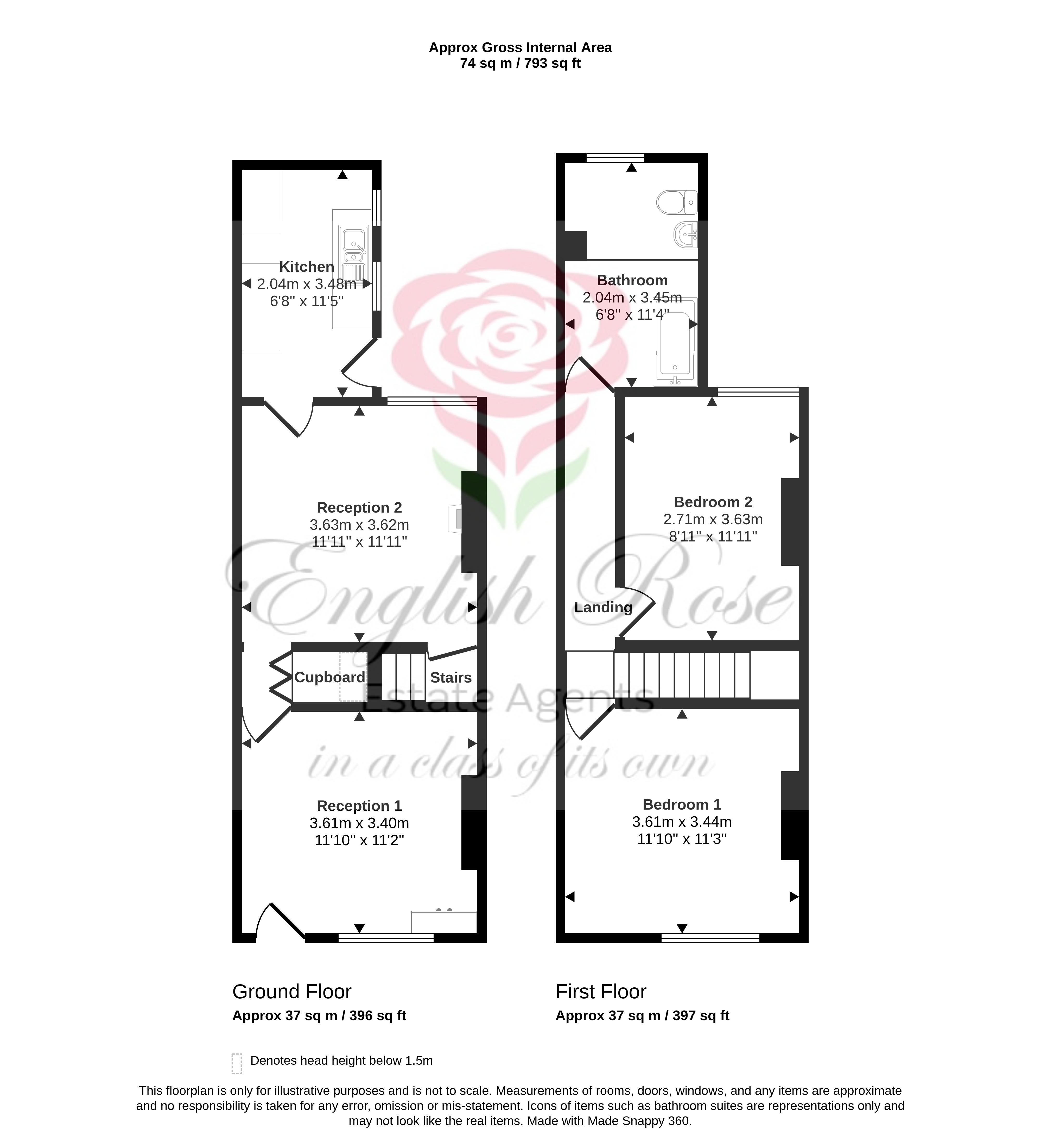 Queen Street, Kirkby In Ashfield floorplan