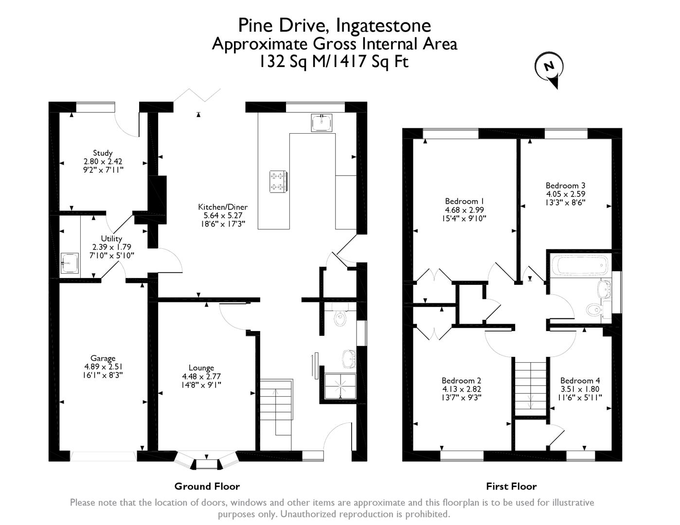 4 Bedrooms Detached house for sale in Pine Drive, Ingatestone CM4