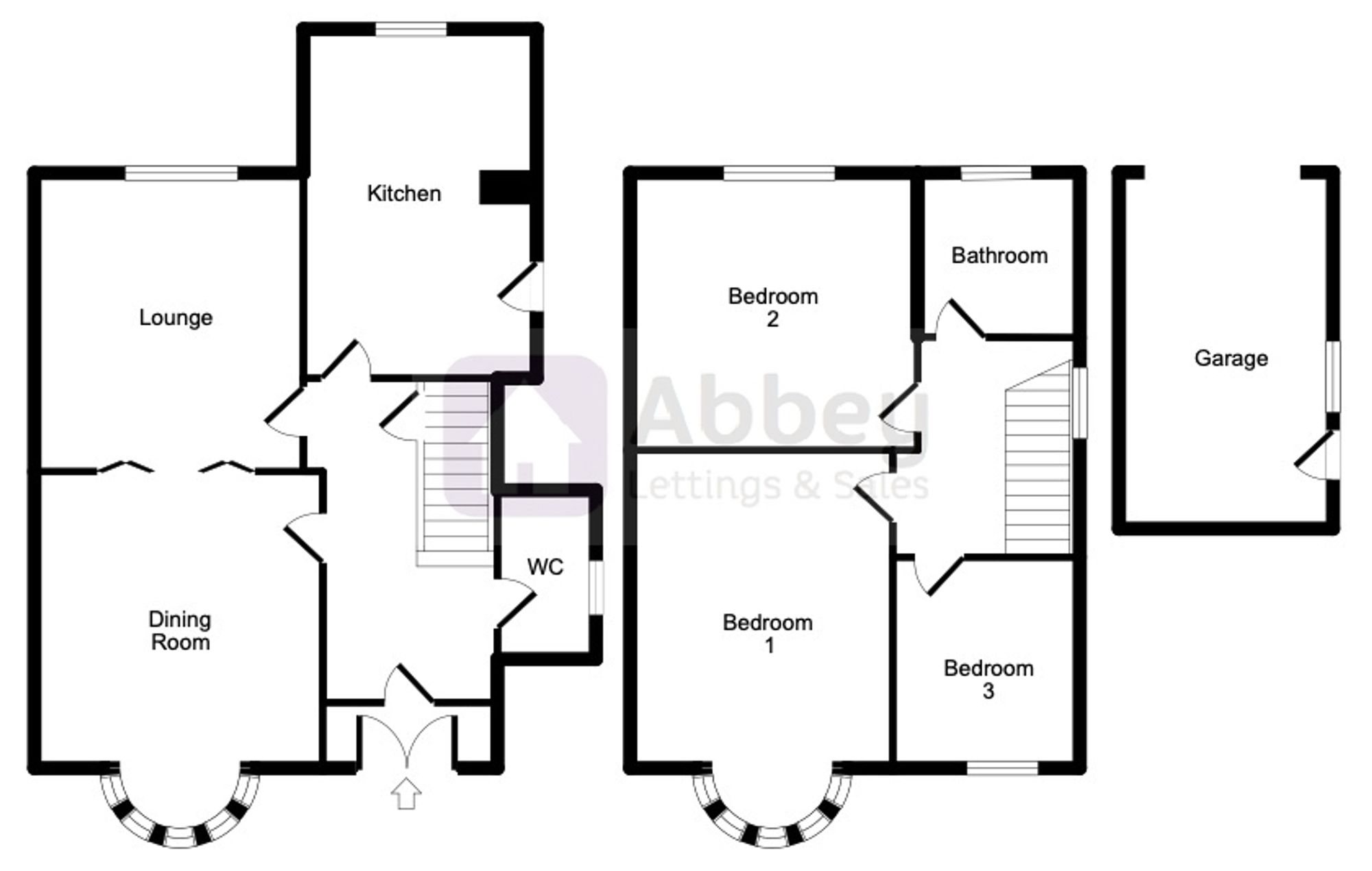 26 Avebury Avenue, Leicester floorplan